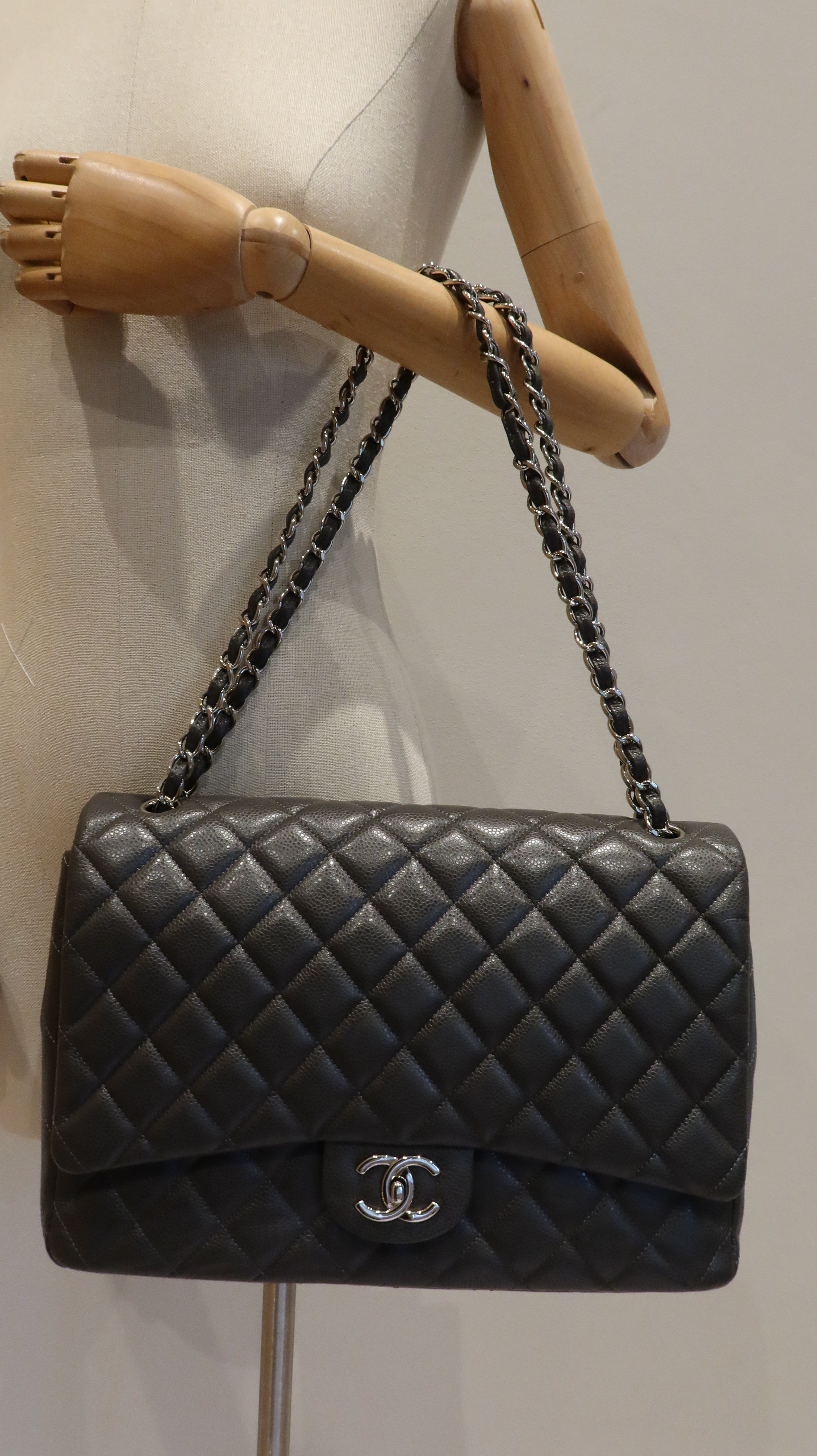 Chanel Maxi Double Flap Bag