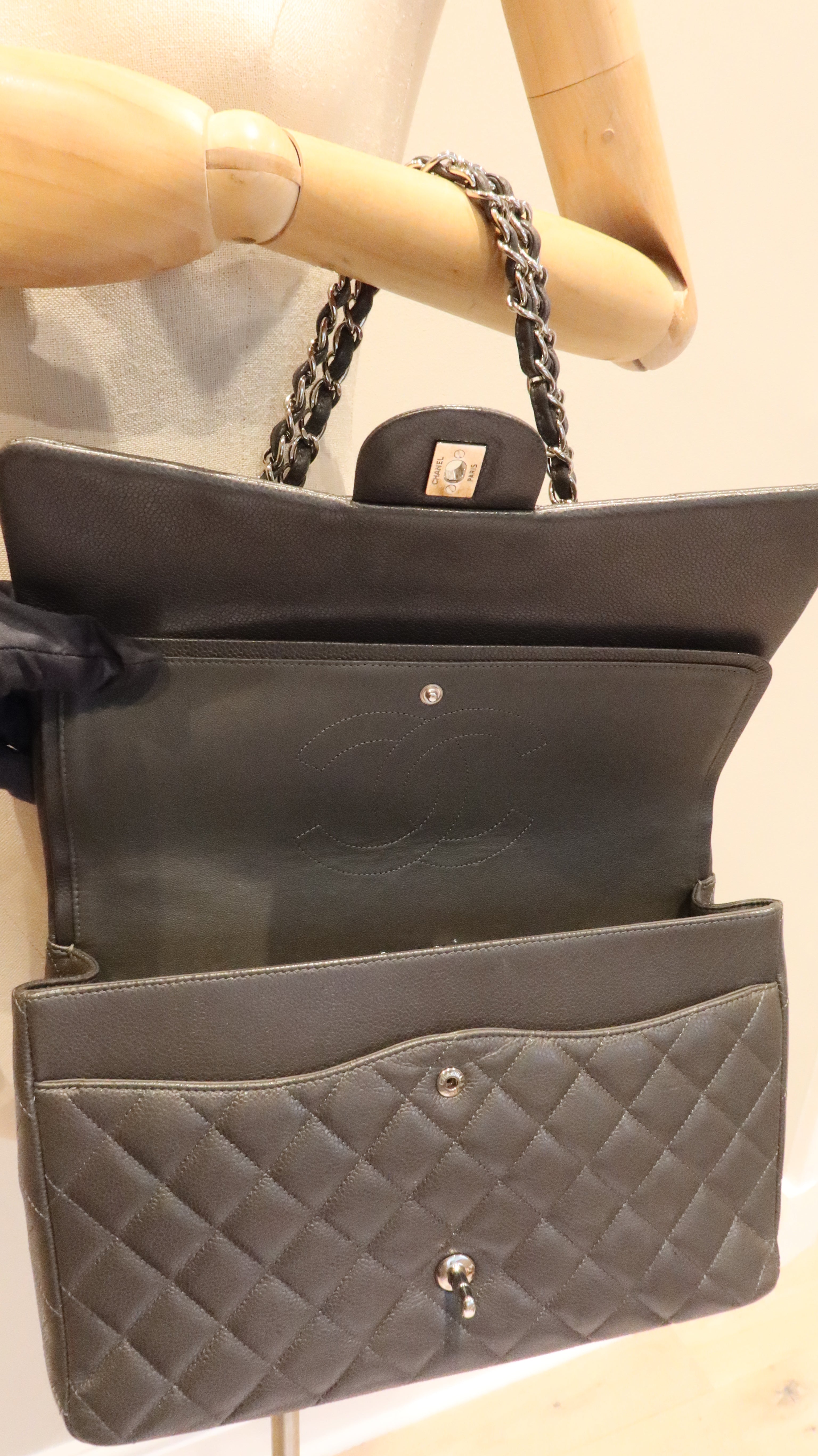 Chanel Maxi Double Flap Bag