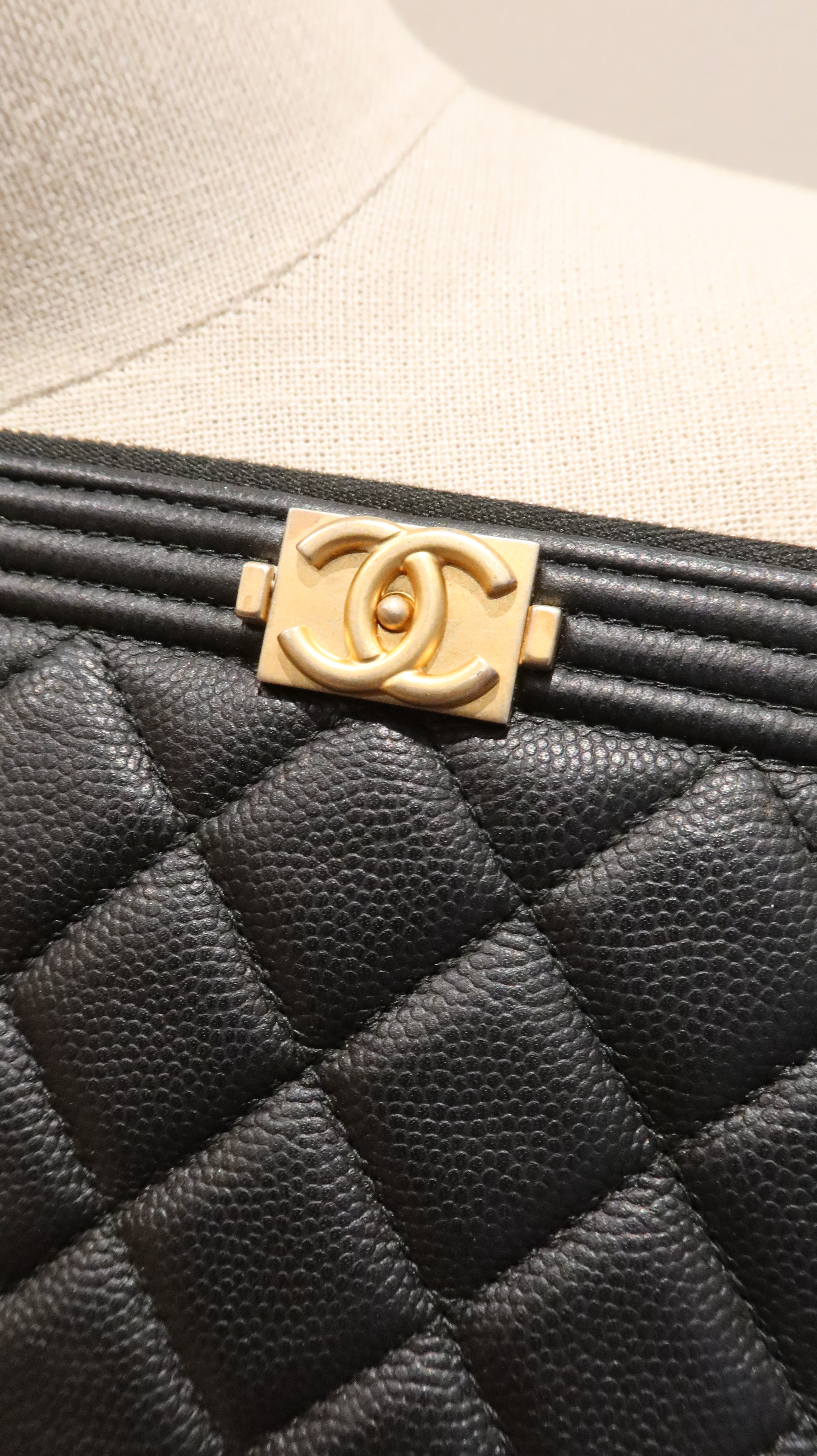 Chanel Boy Clutch