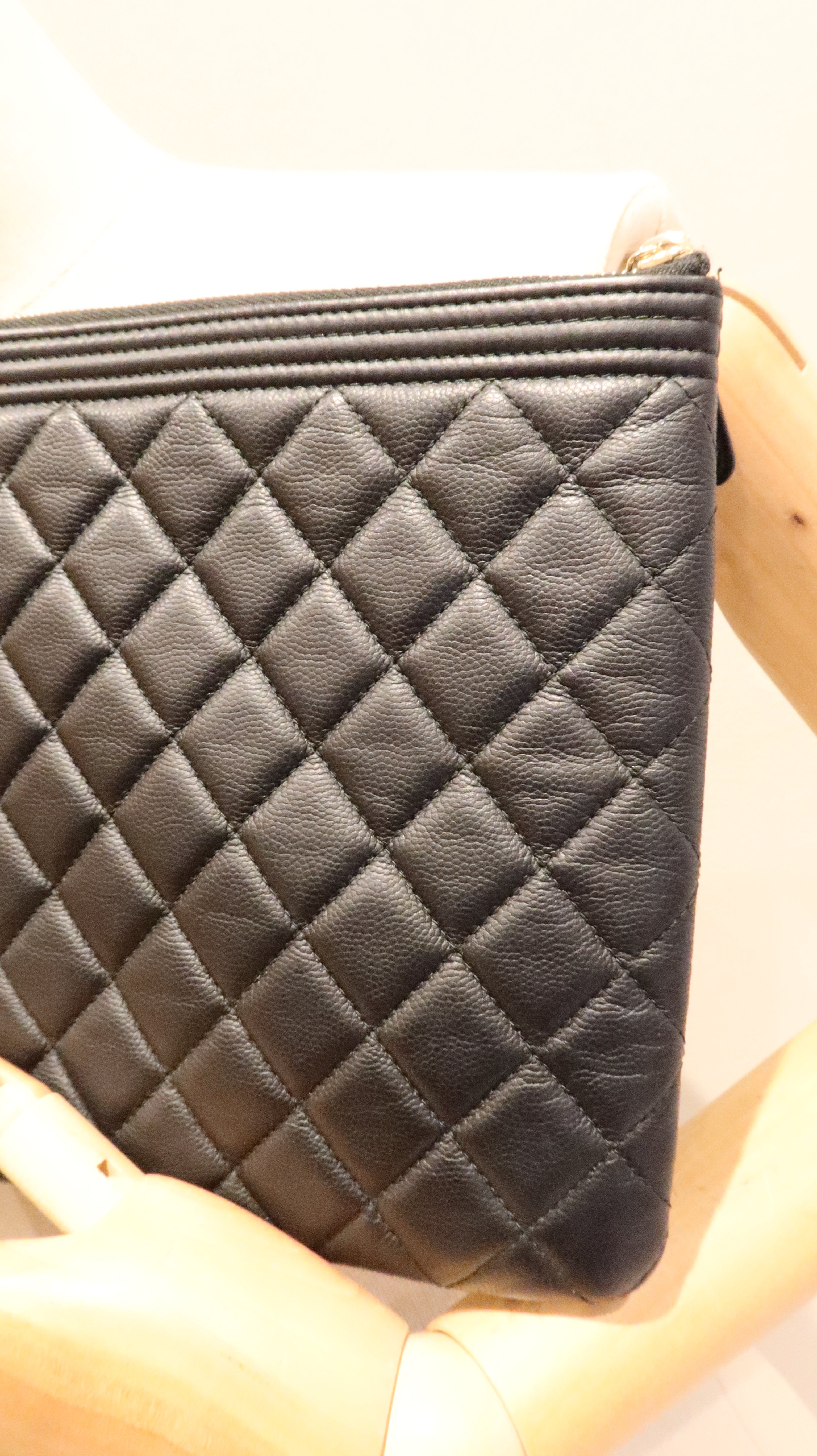 Chanel Boy Clutch