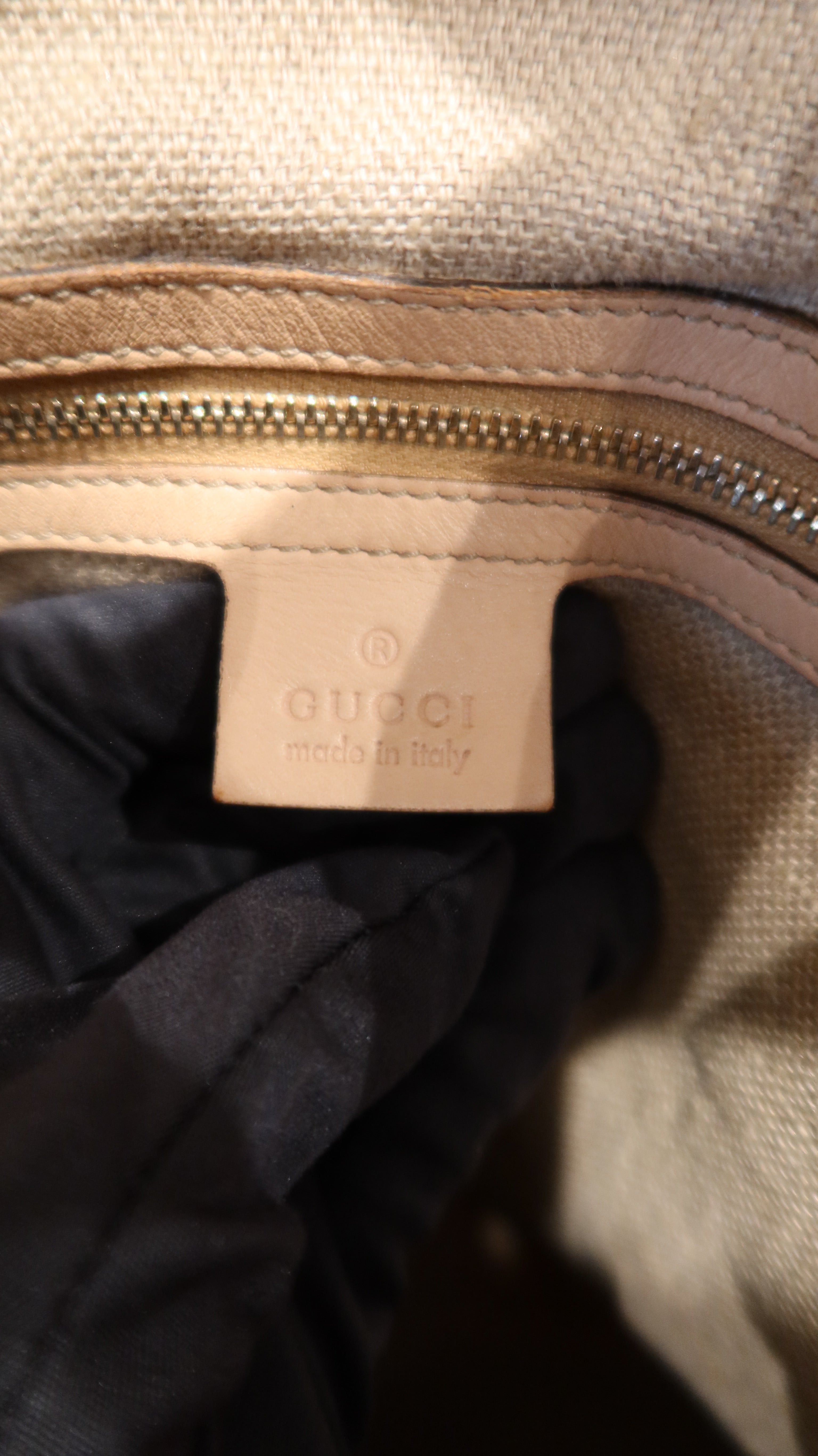 Gucci Flora Peggy Bamboo Bag