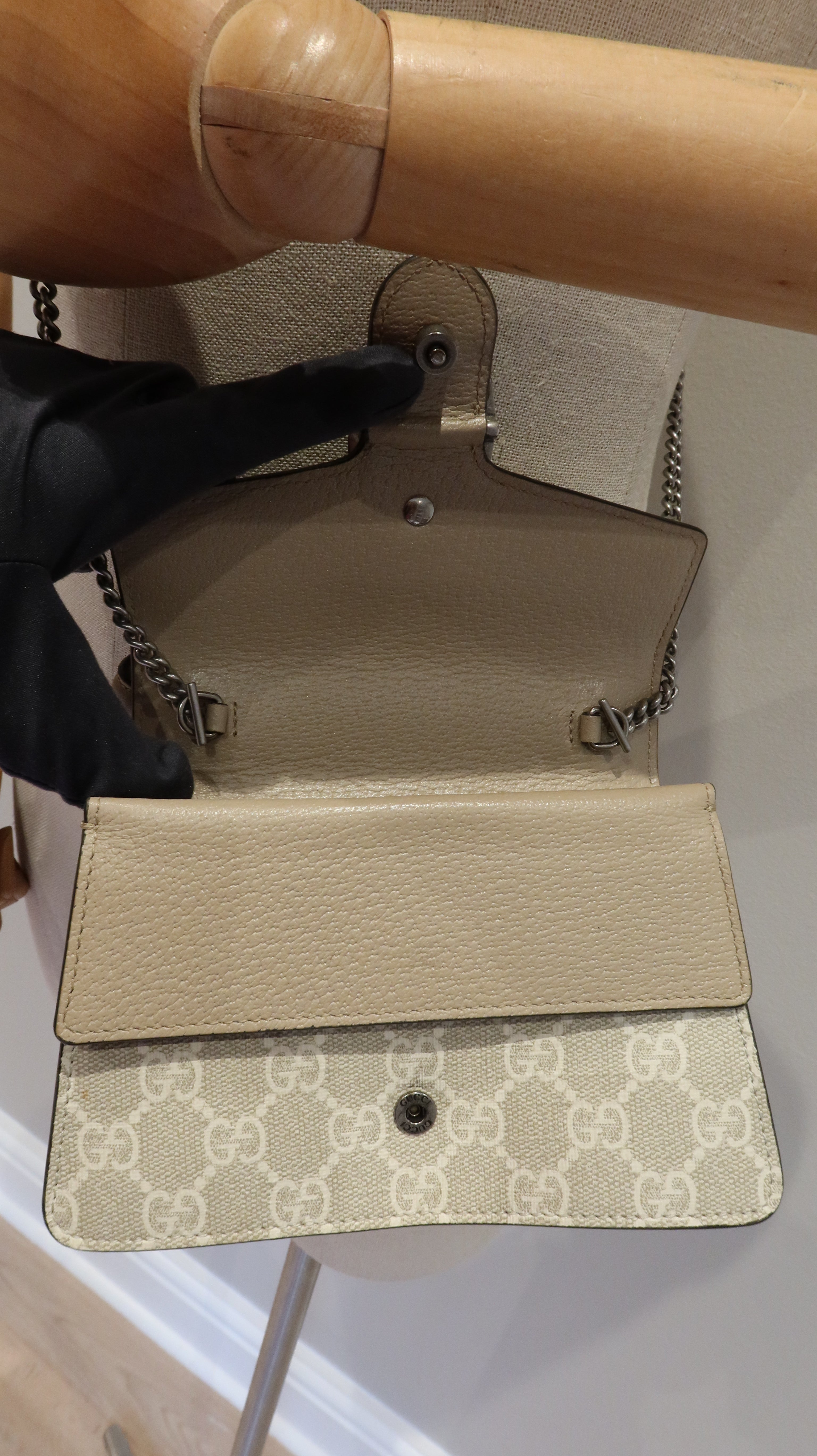 Gucci GG Supreme Mini Top Handle Bag