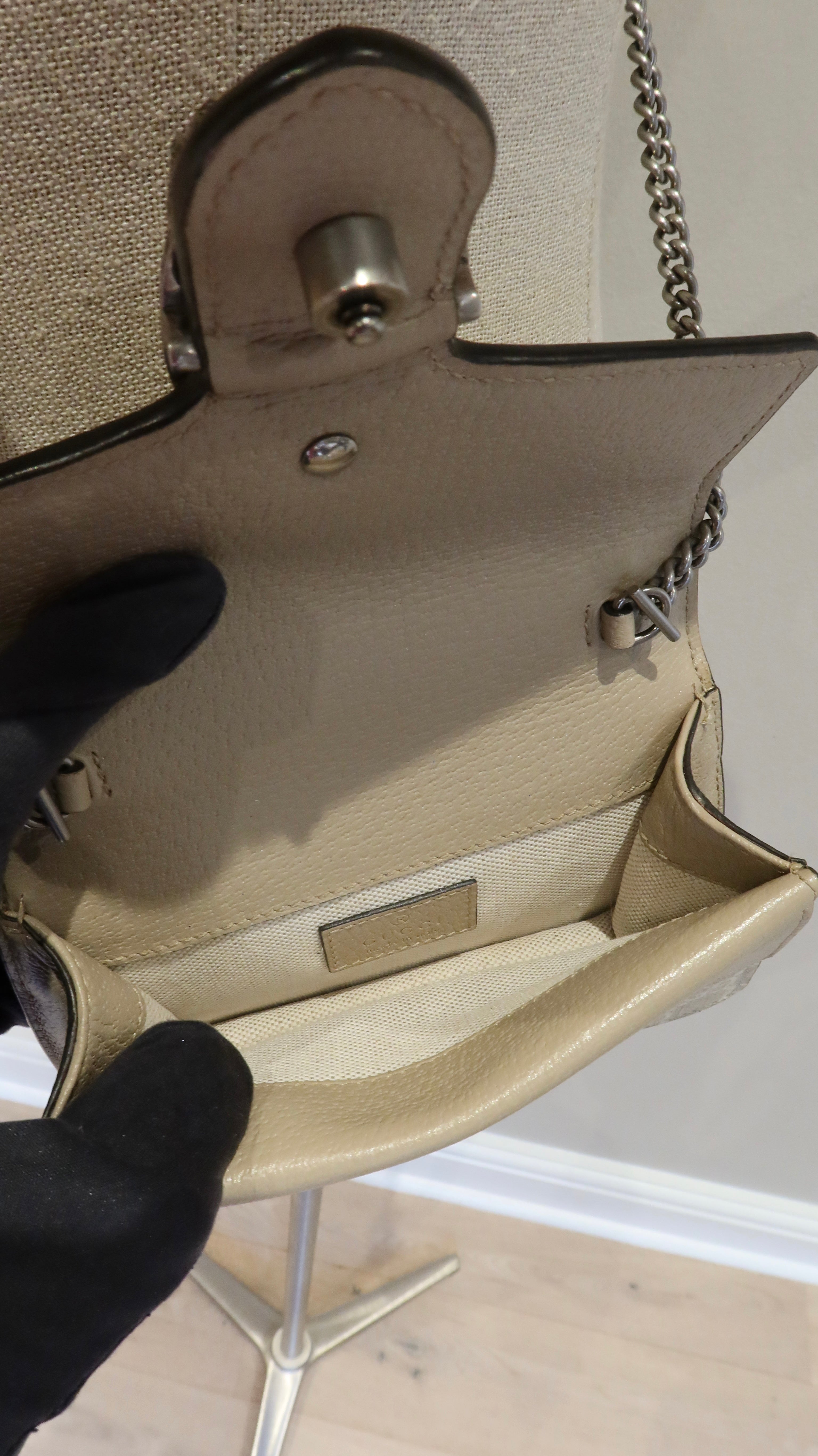 Gucci GG Supreme Mini Top Handle Bag