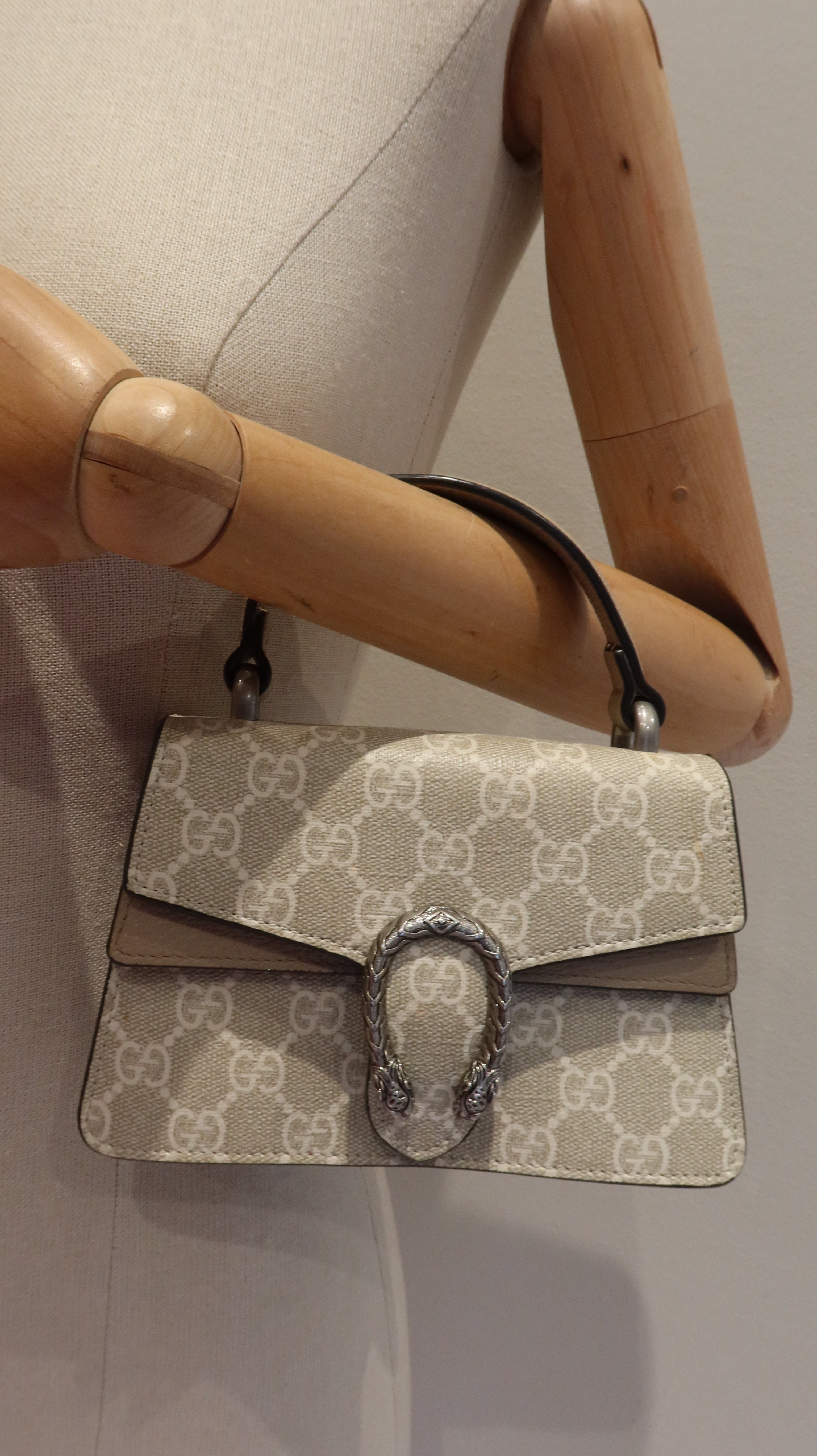 Gucci GG Supreme Mini Top Handle Bag
