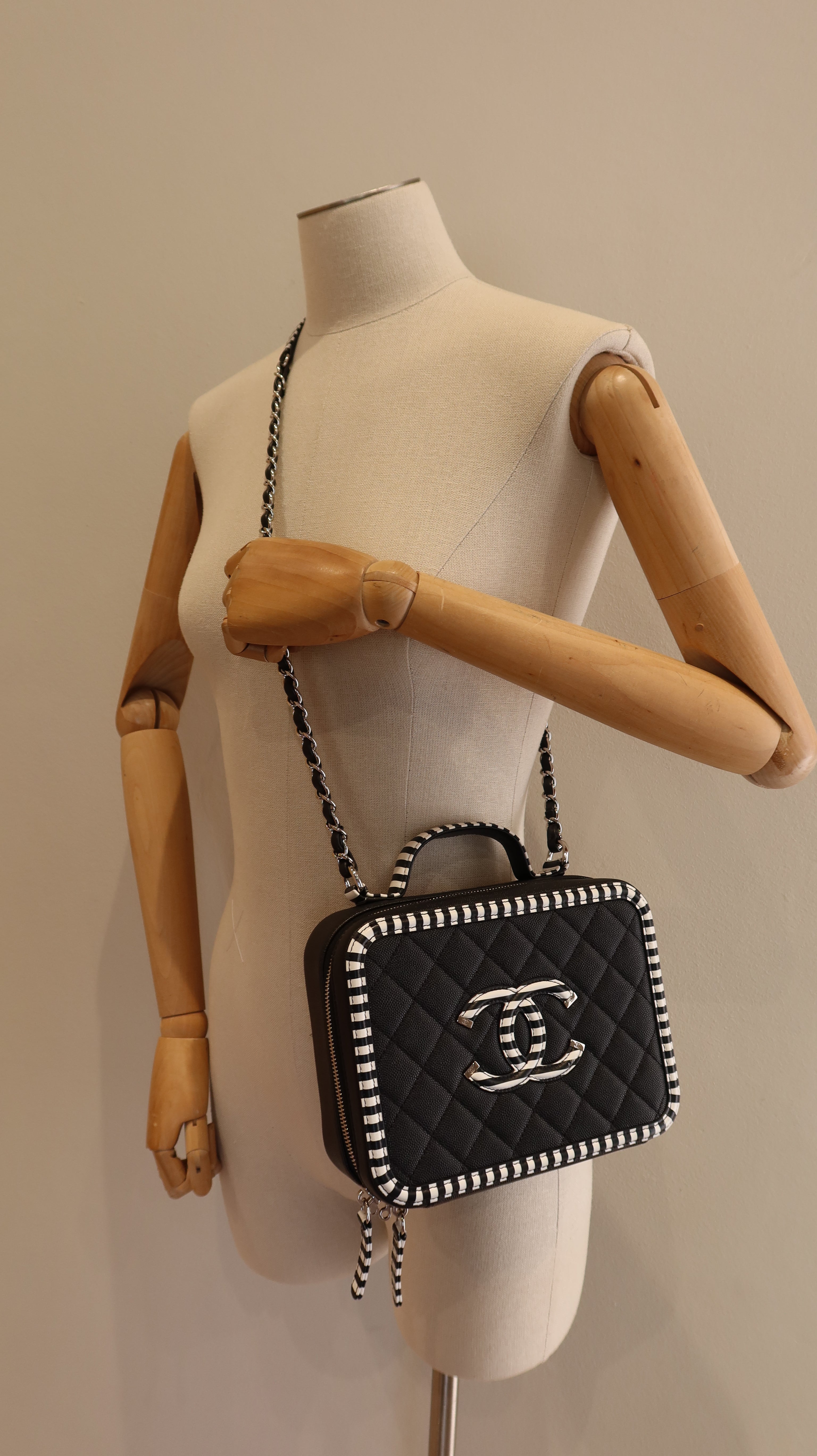 Chanel Filigree Vanity Bag