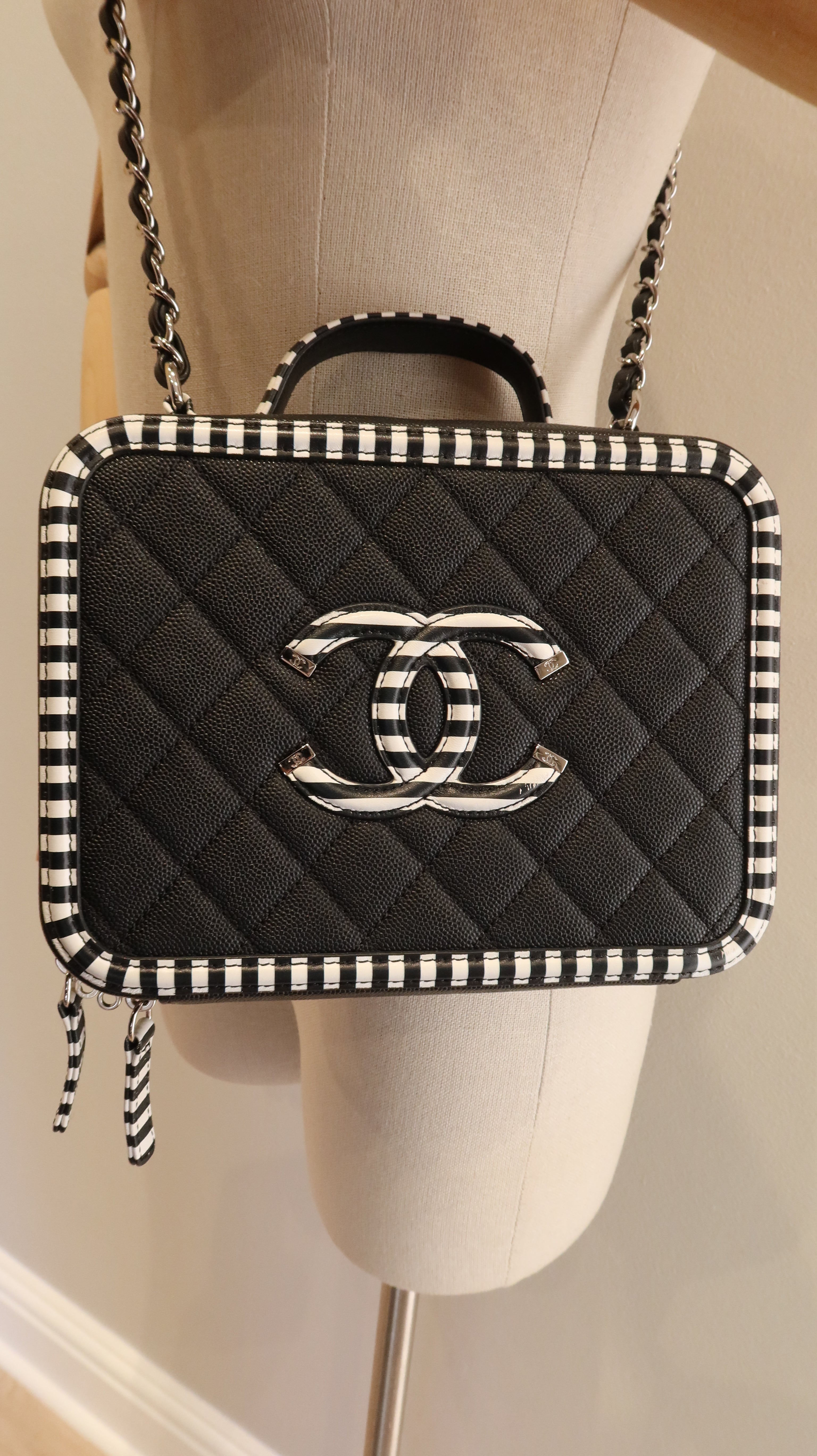 Chanel Filigree Vanity Bag