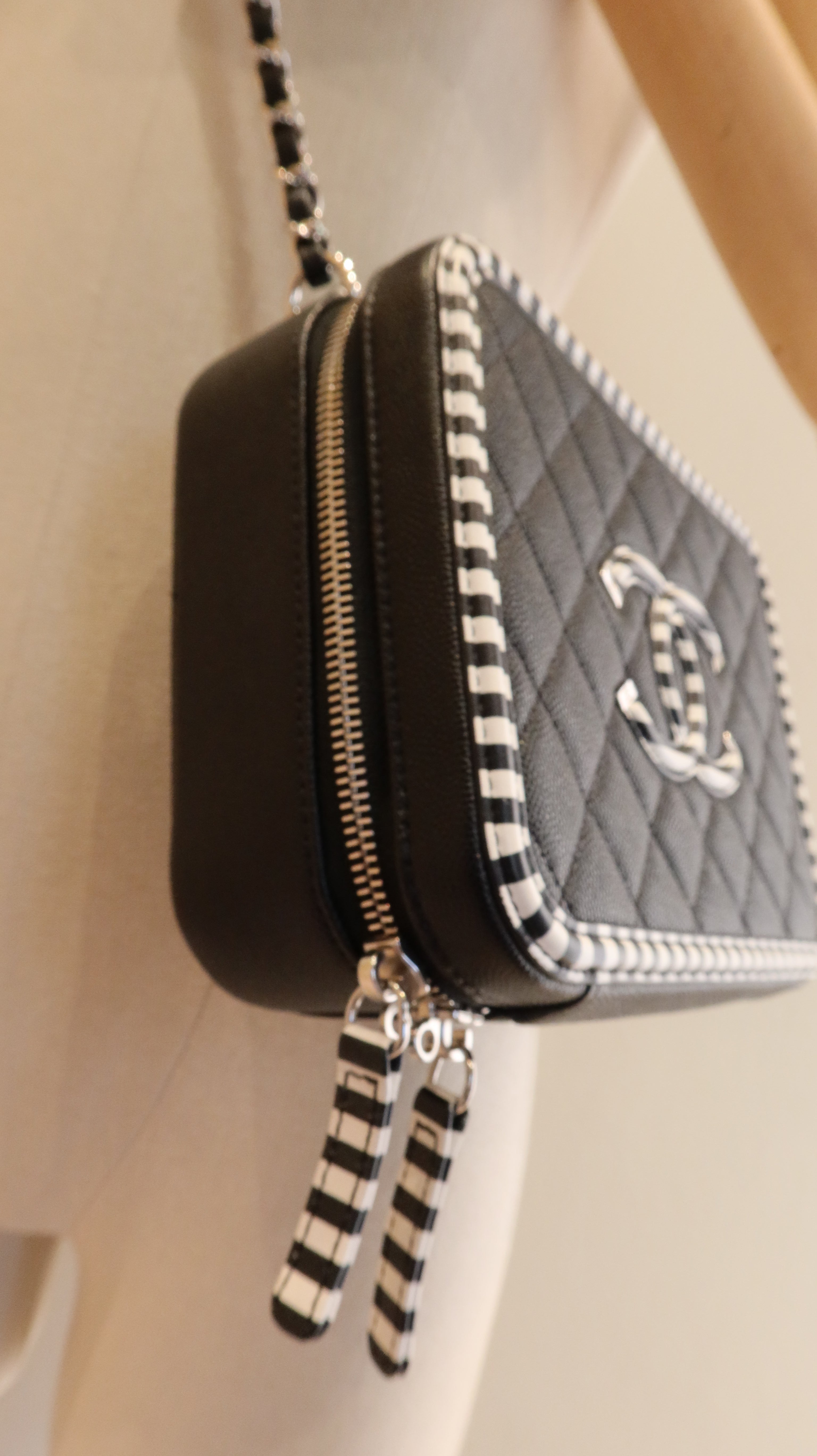Chanel Filigree Vanity Bag