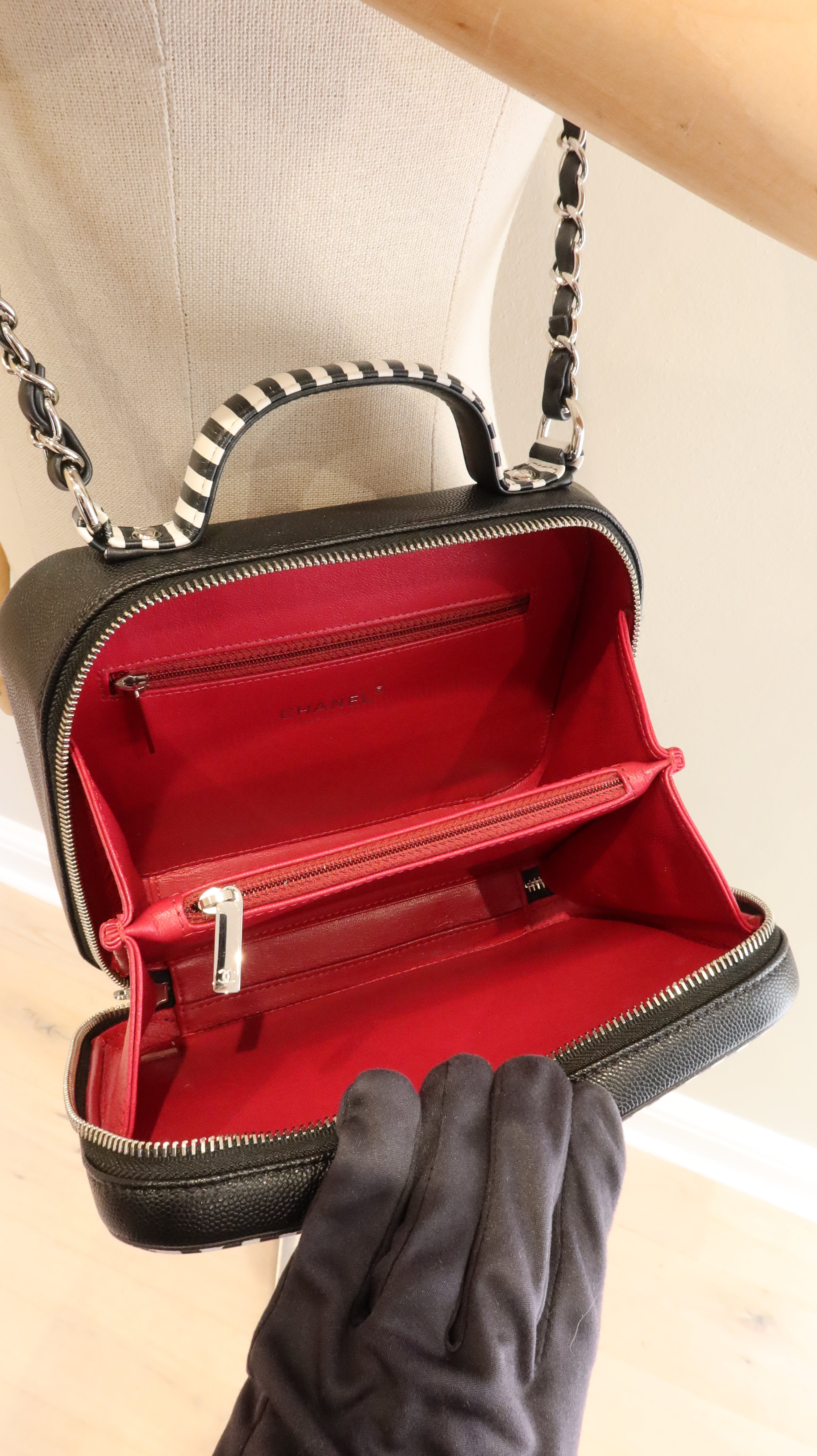 Chanel Filigree Vanity Bag
