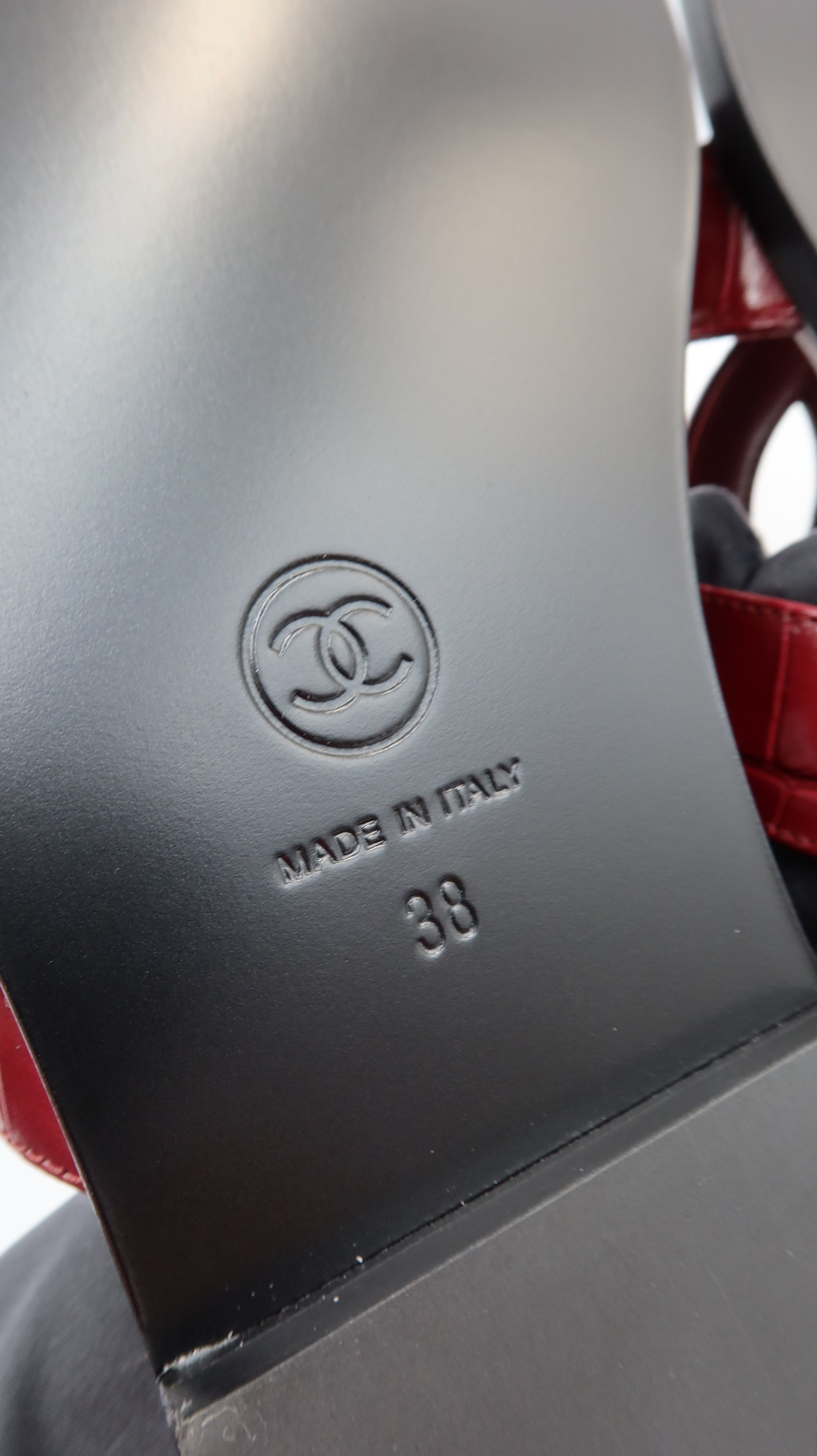 Chanel Thong Sandals *EU38/Unworn*