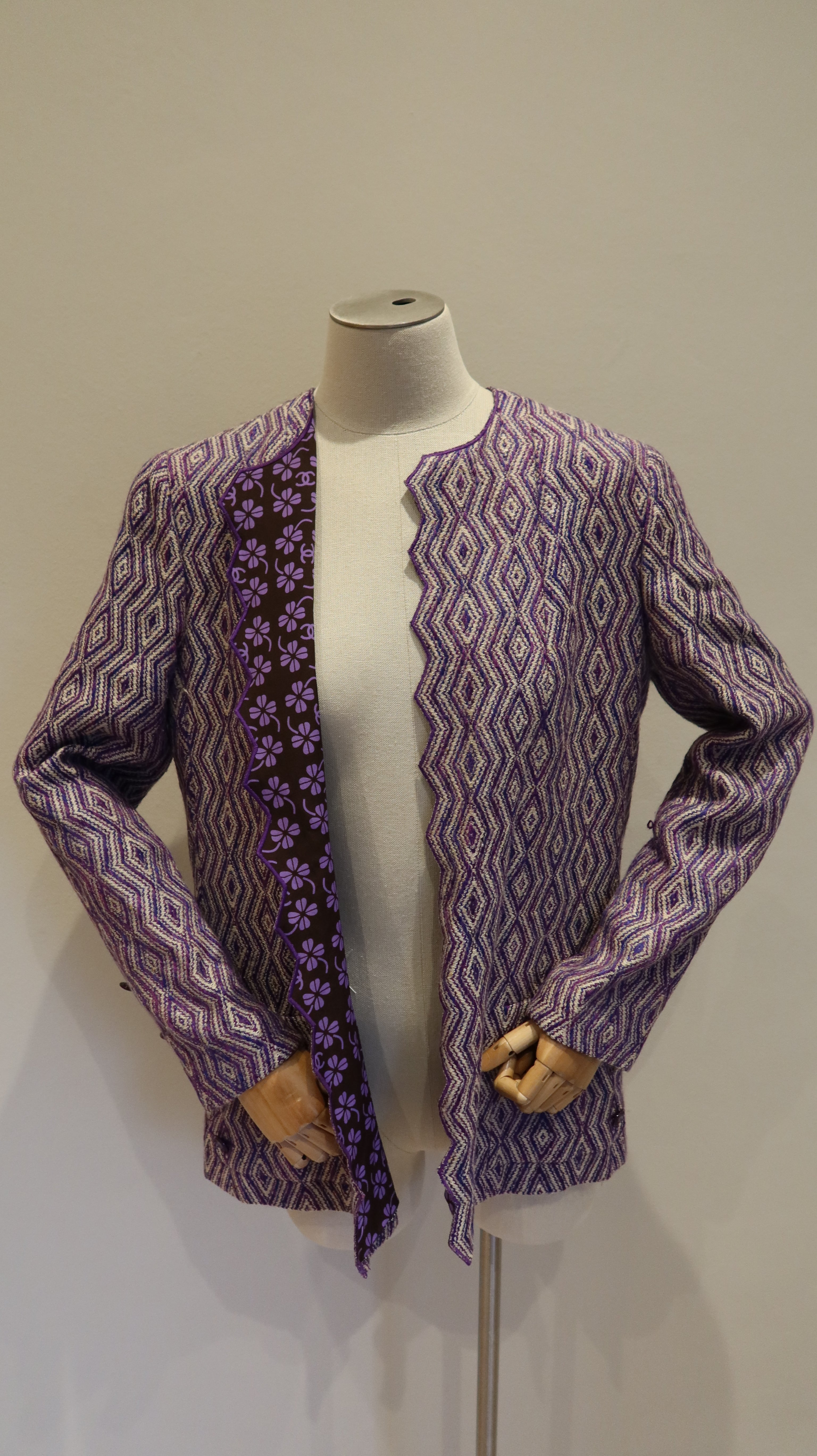 Chanel Jacquard Jacket (EU42)