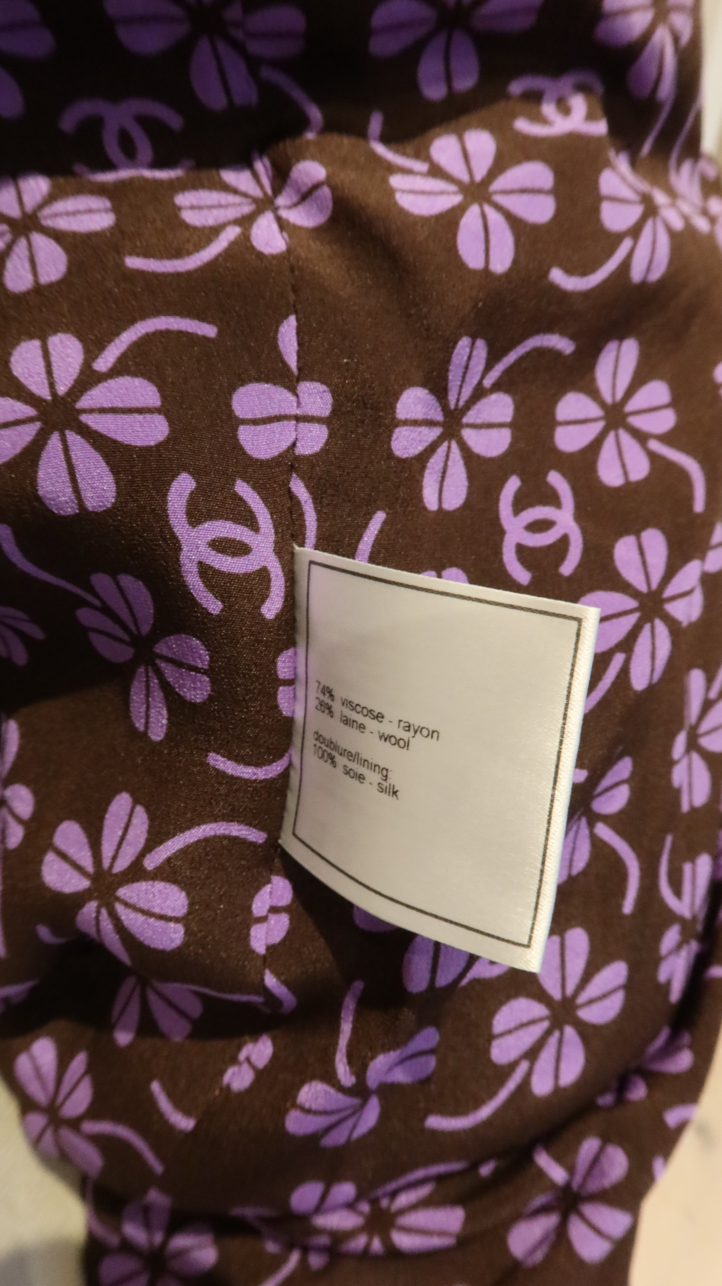 Chanel Jacquard Jacket (EU42)