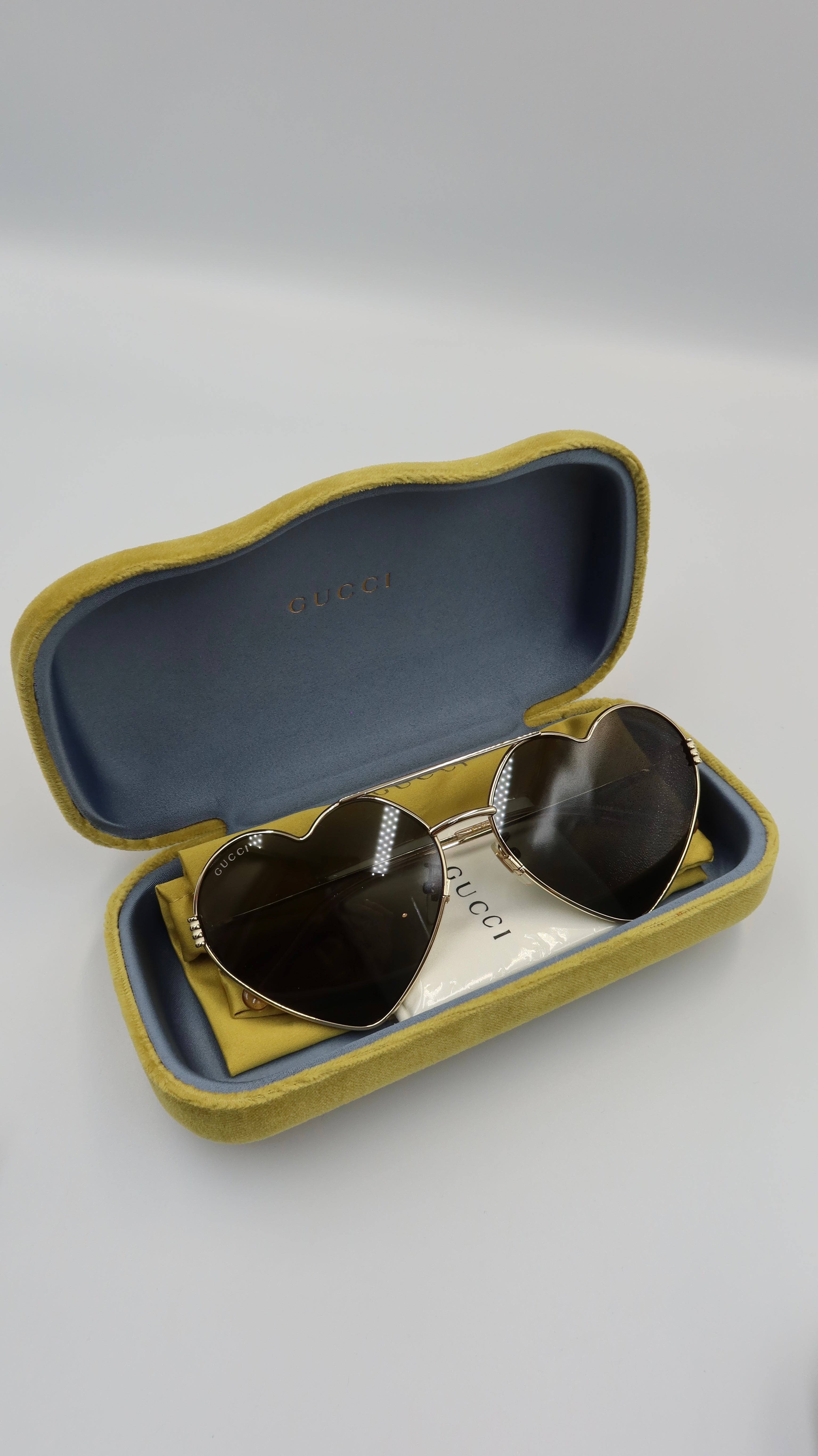 Gucci Heart Sunglasses