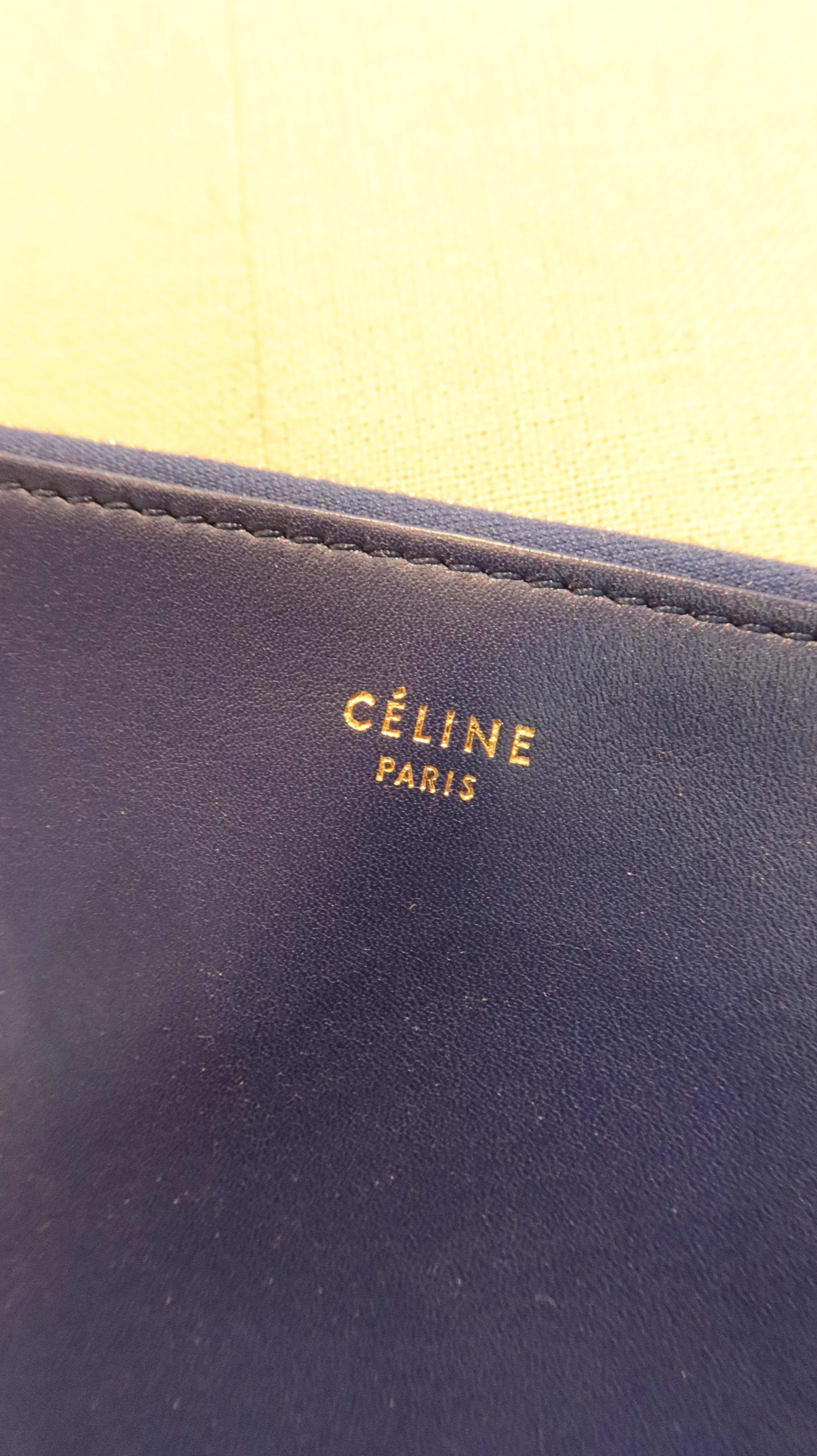 Celine Duo Cosmetic Pouch