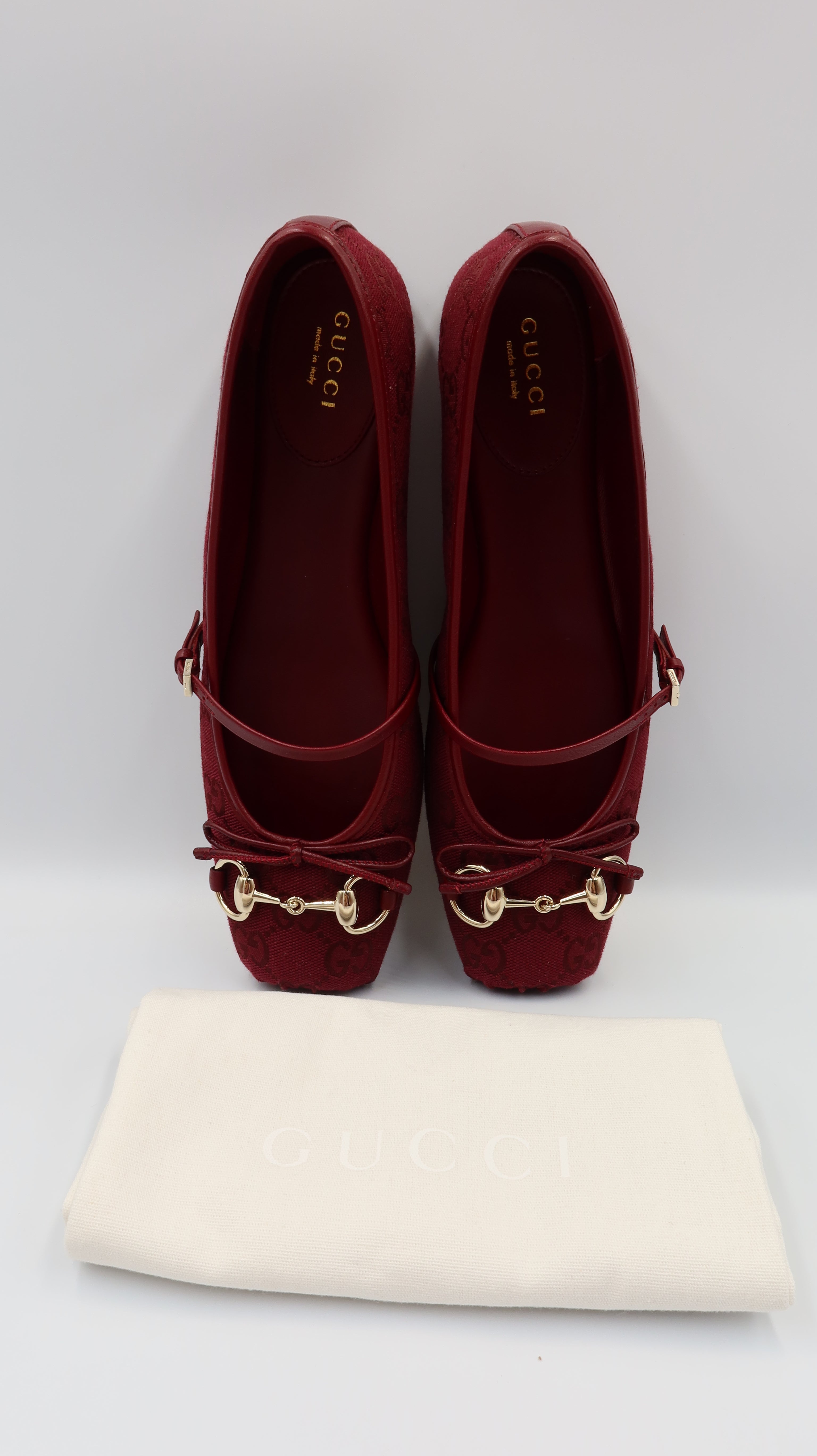 Gucci Horsebit Ballet Flats (EU37.5/Unworn)