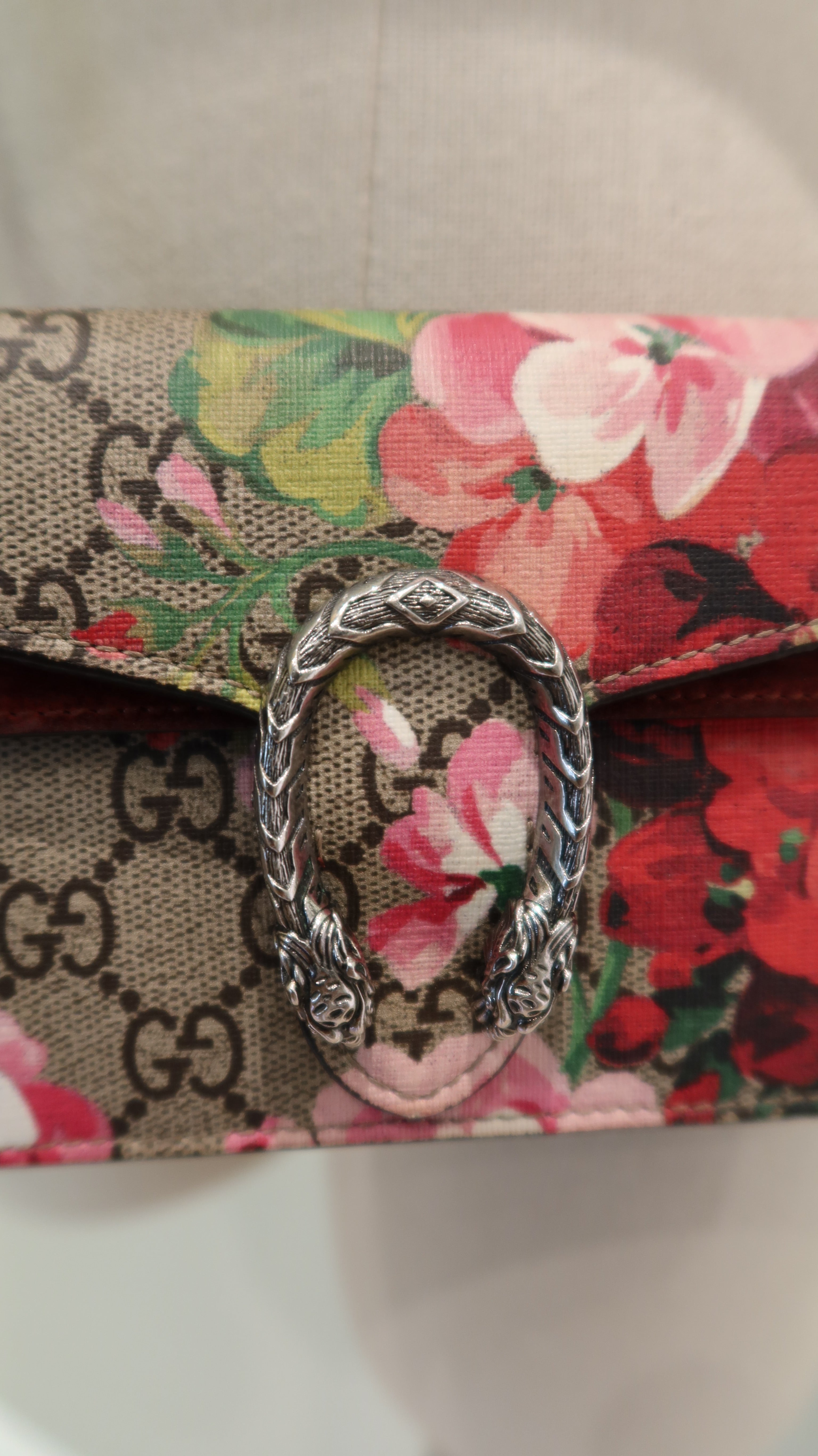 Gucci Super Mini Dionysus Blooms Bag