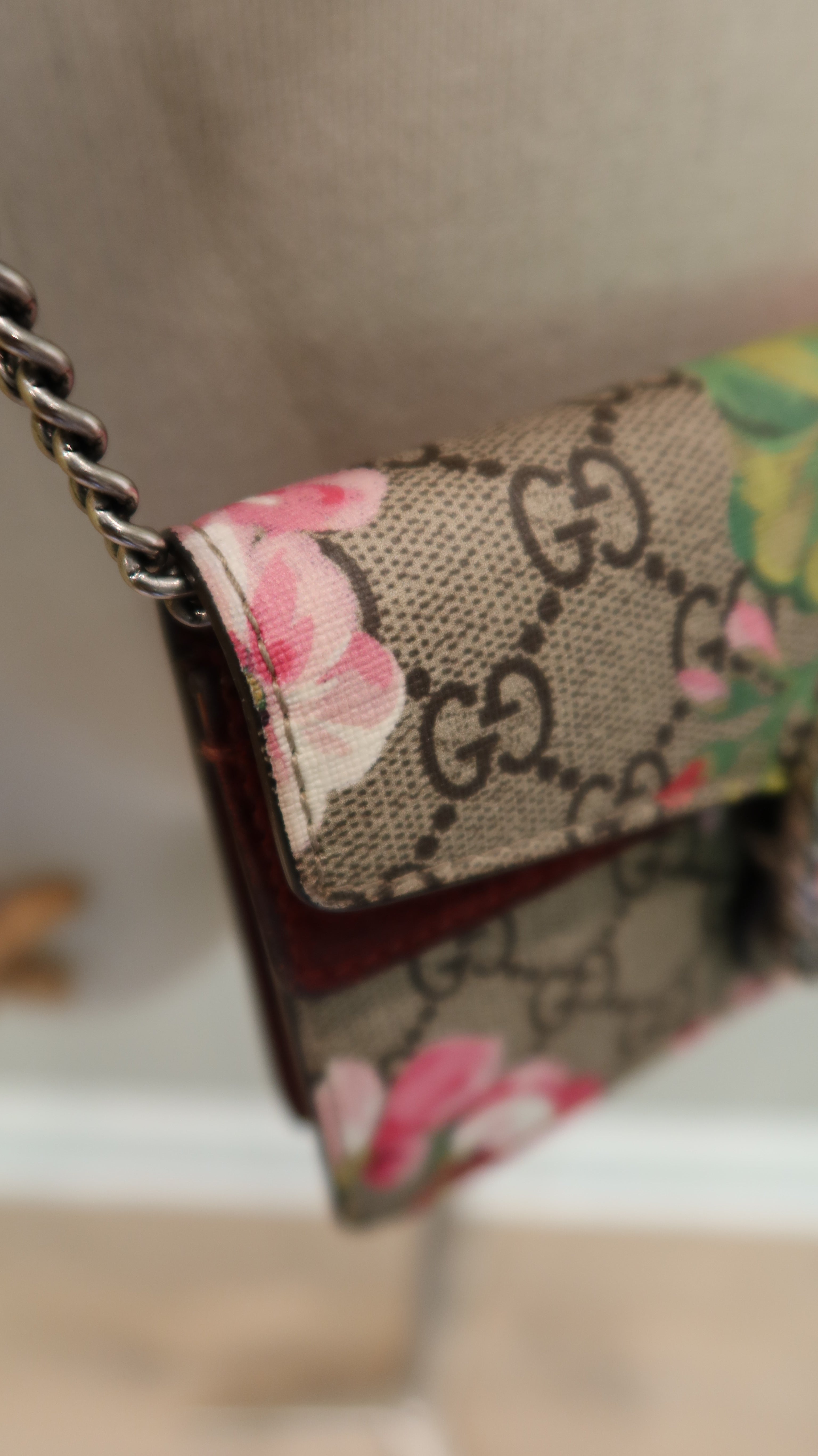 Gucci Super Mini Dionysus Blooms Bag