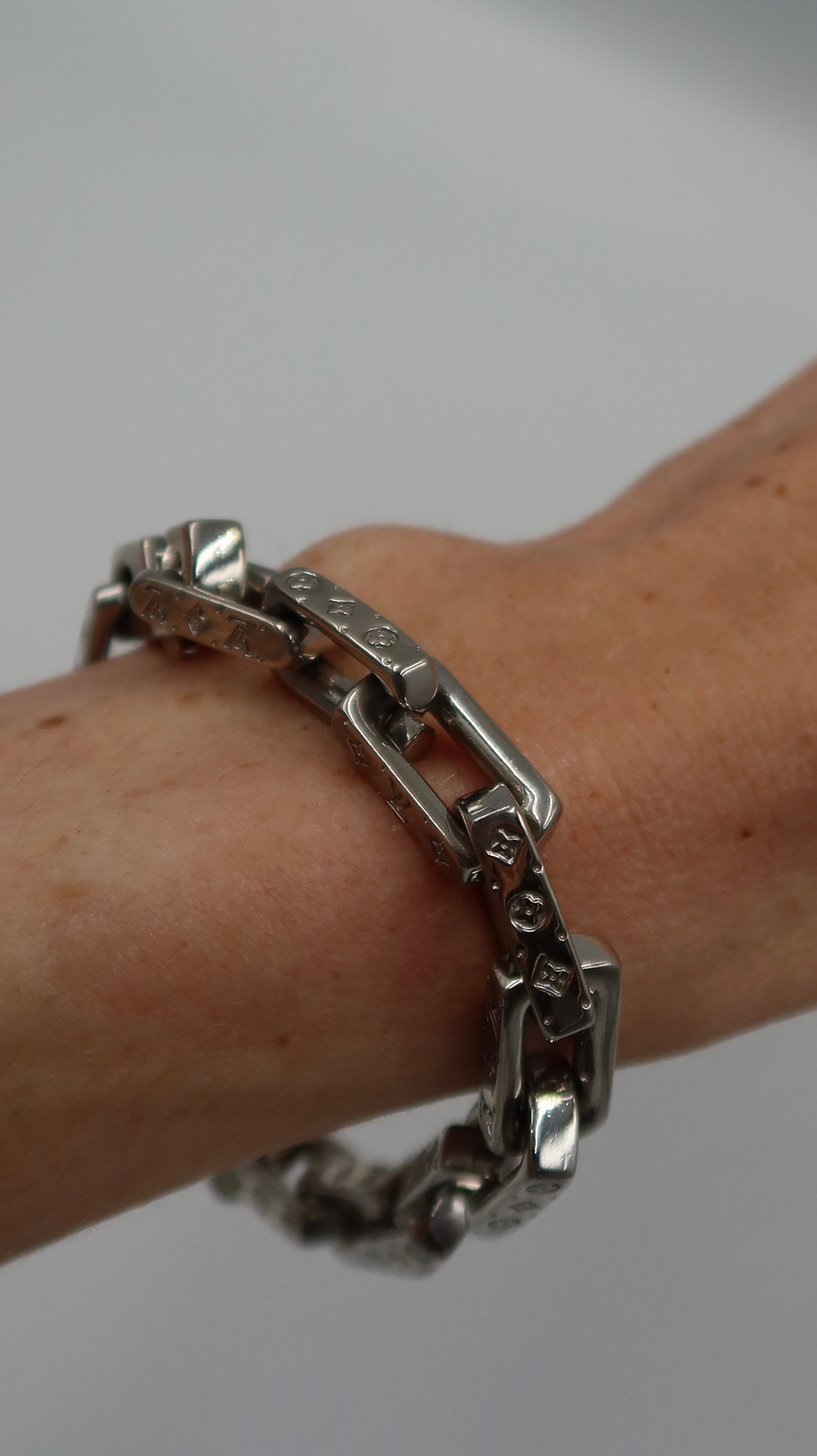 Louis Vuitton Monogram Chain Bracelet