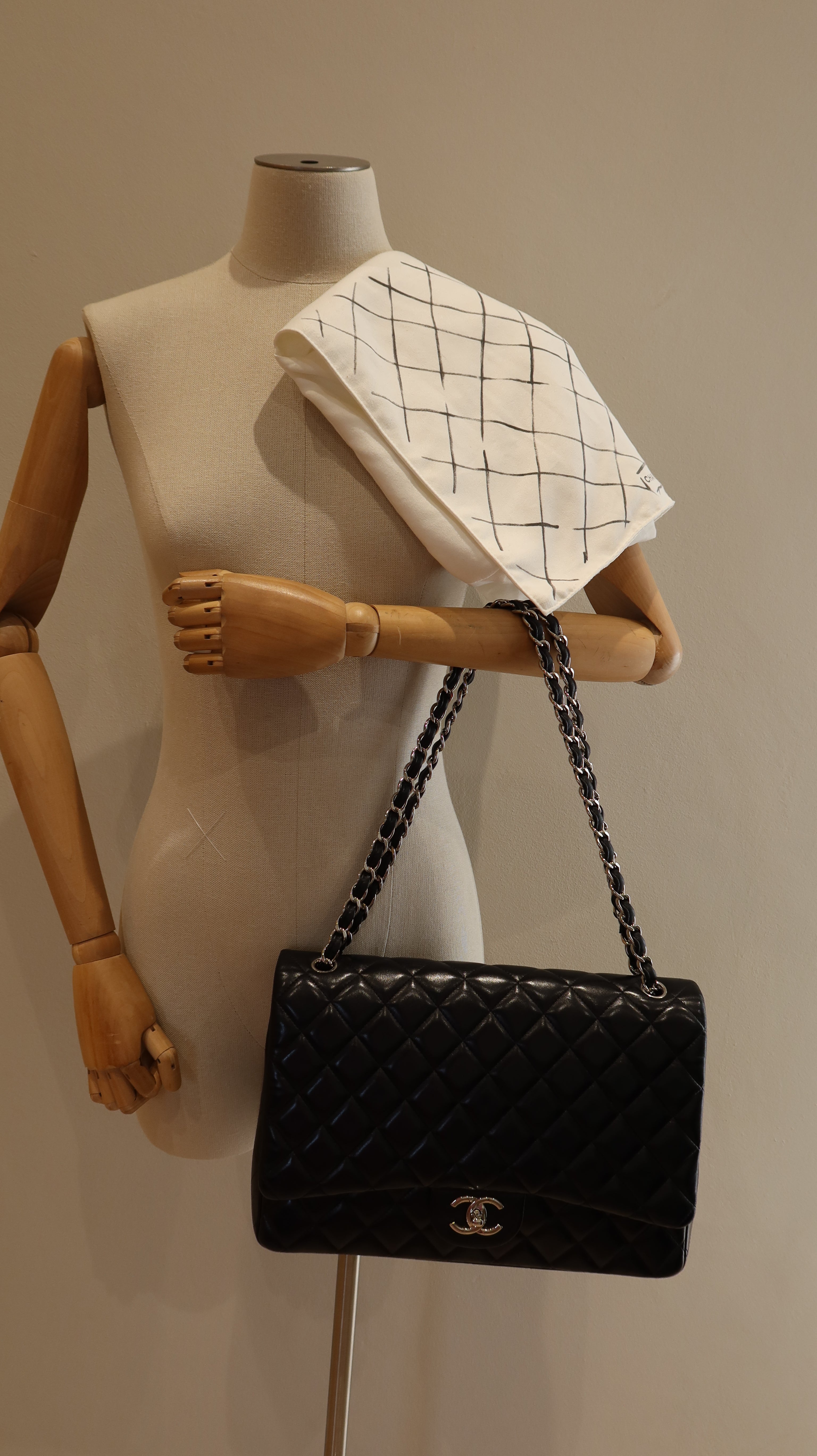 Chanel Maxi Double Flap Bag