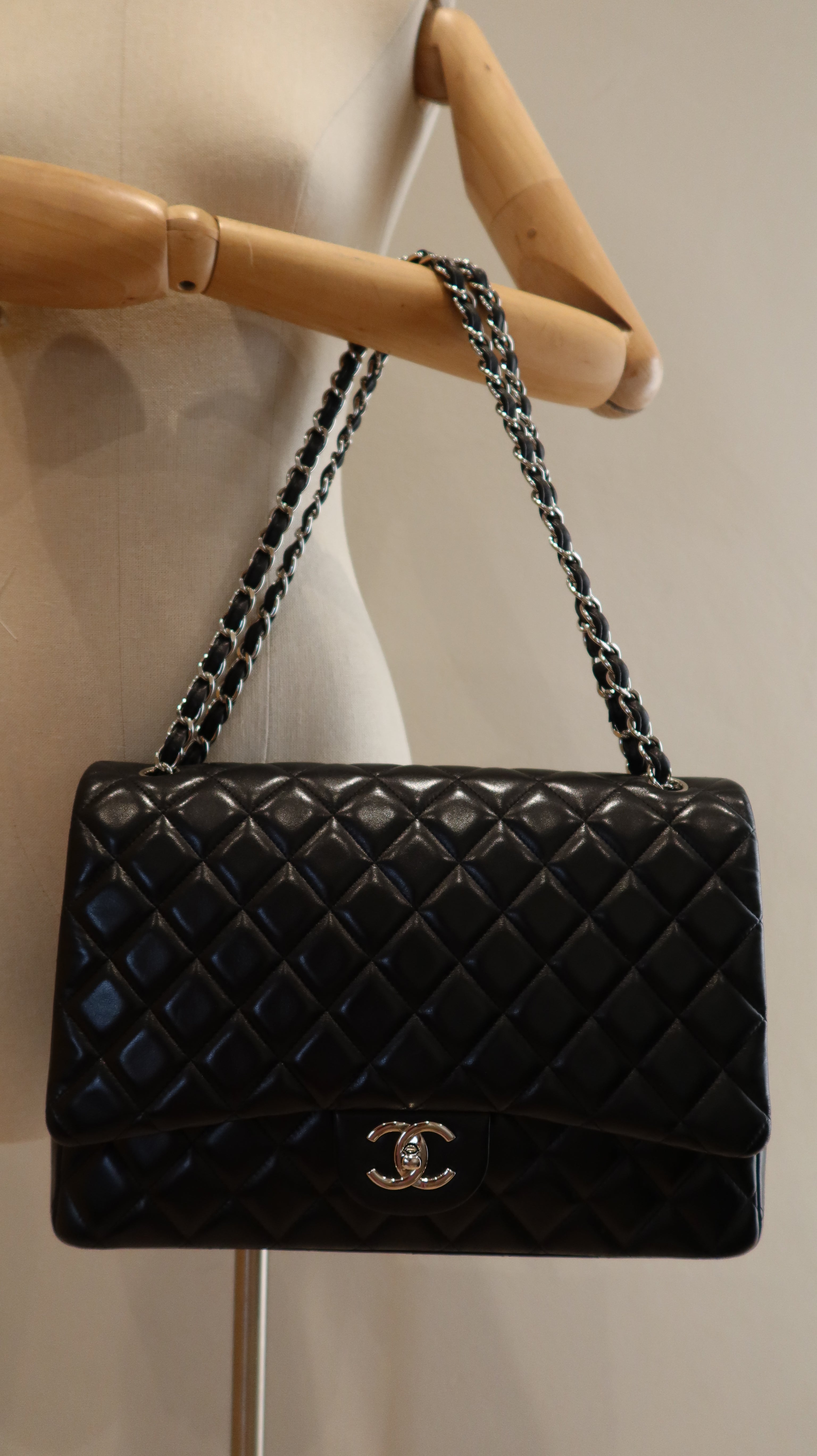 Chanel Maxi Double Flap Bag
