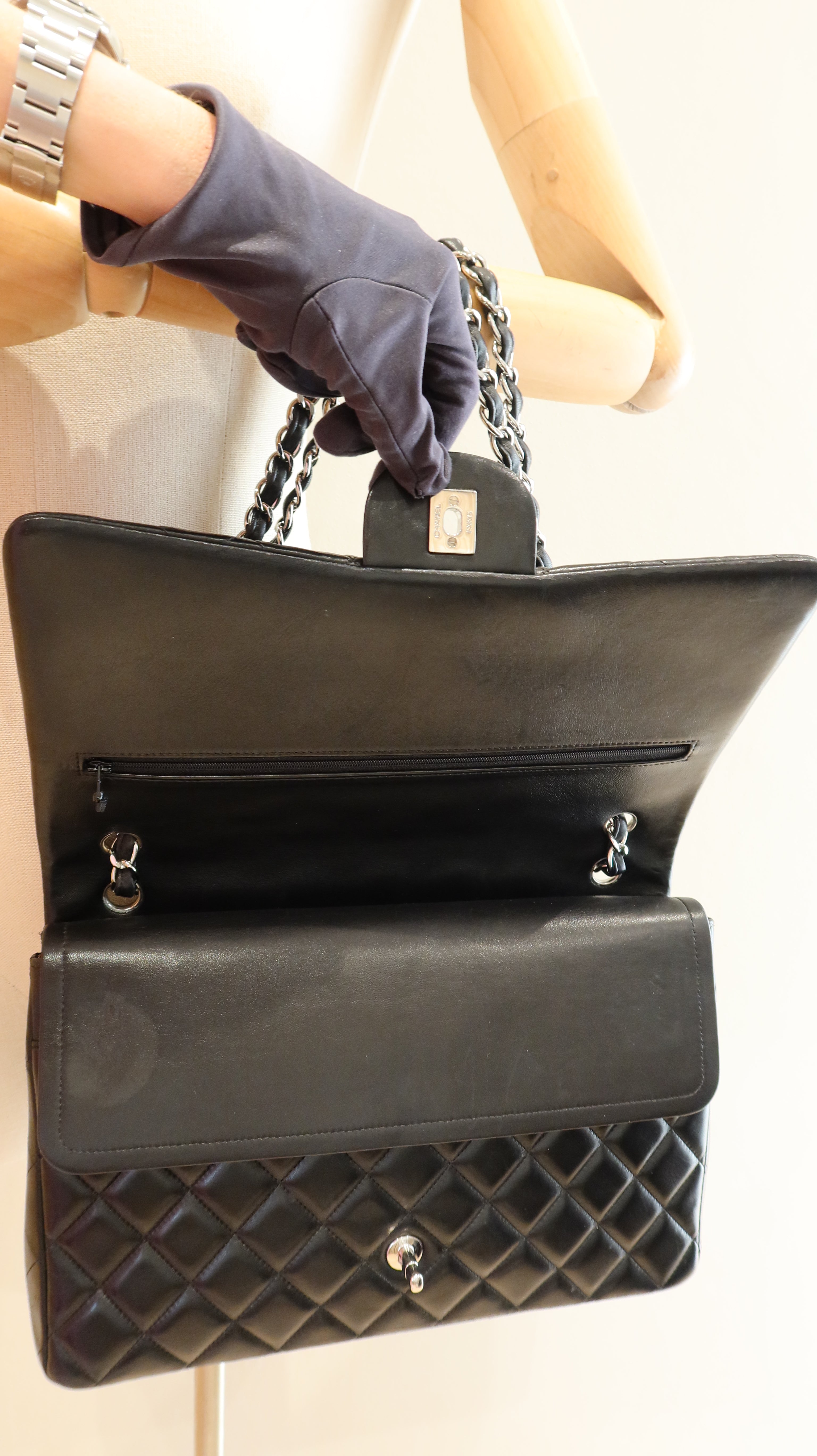 Chanel Maxi Double Flap Bag