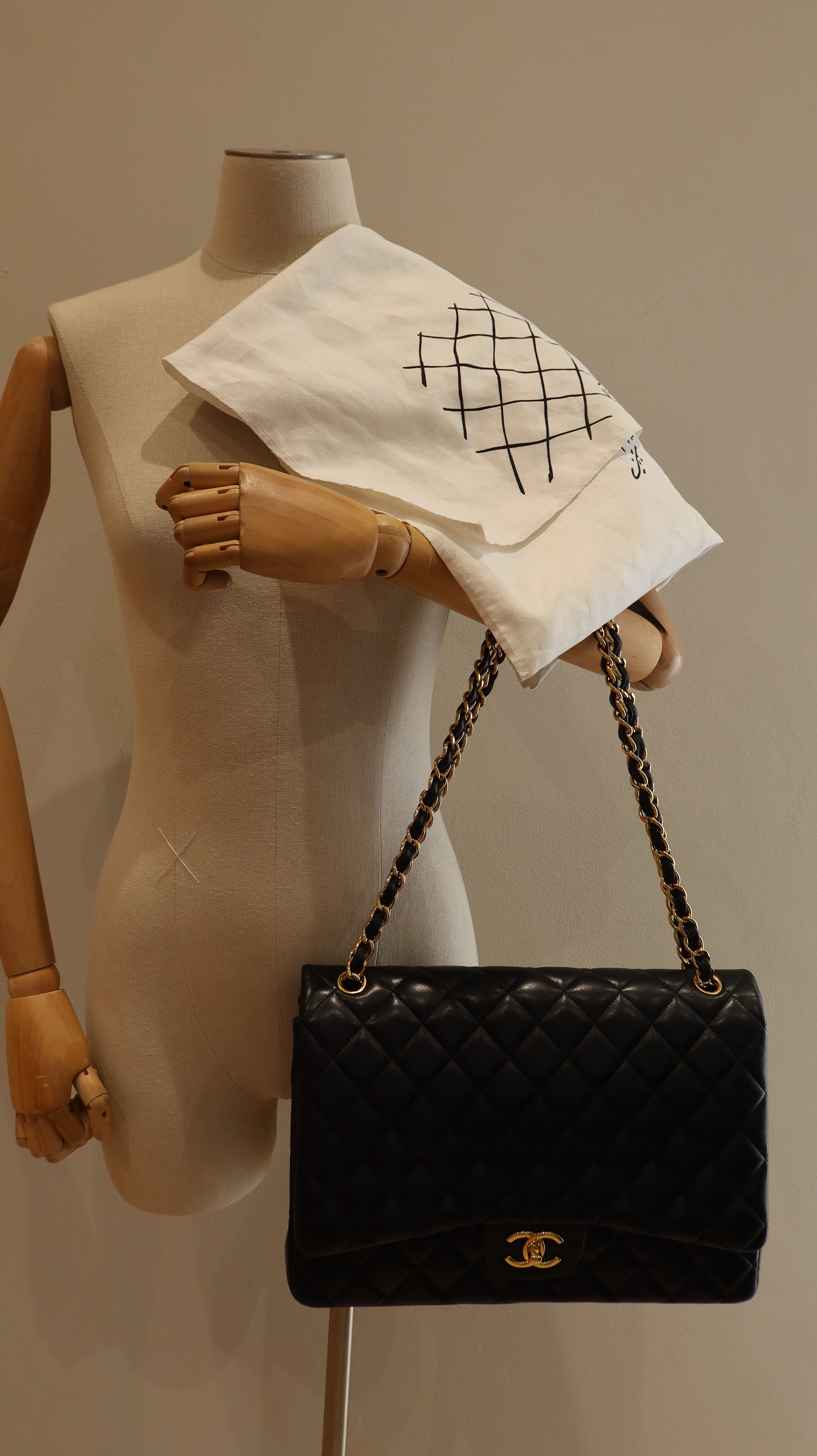 Chanel Maxi Double Flap Bag