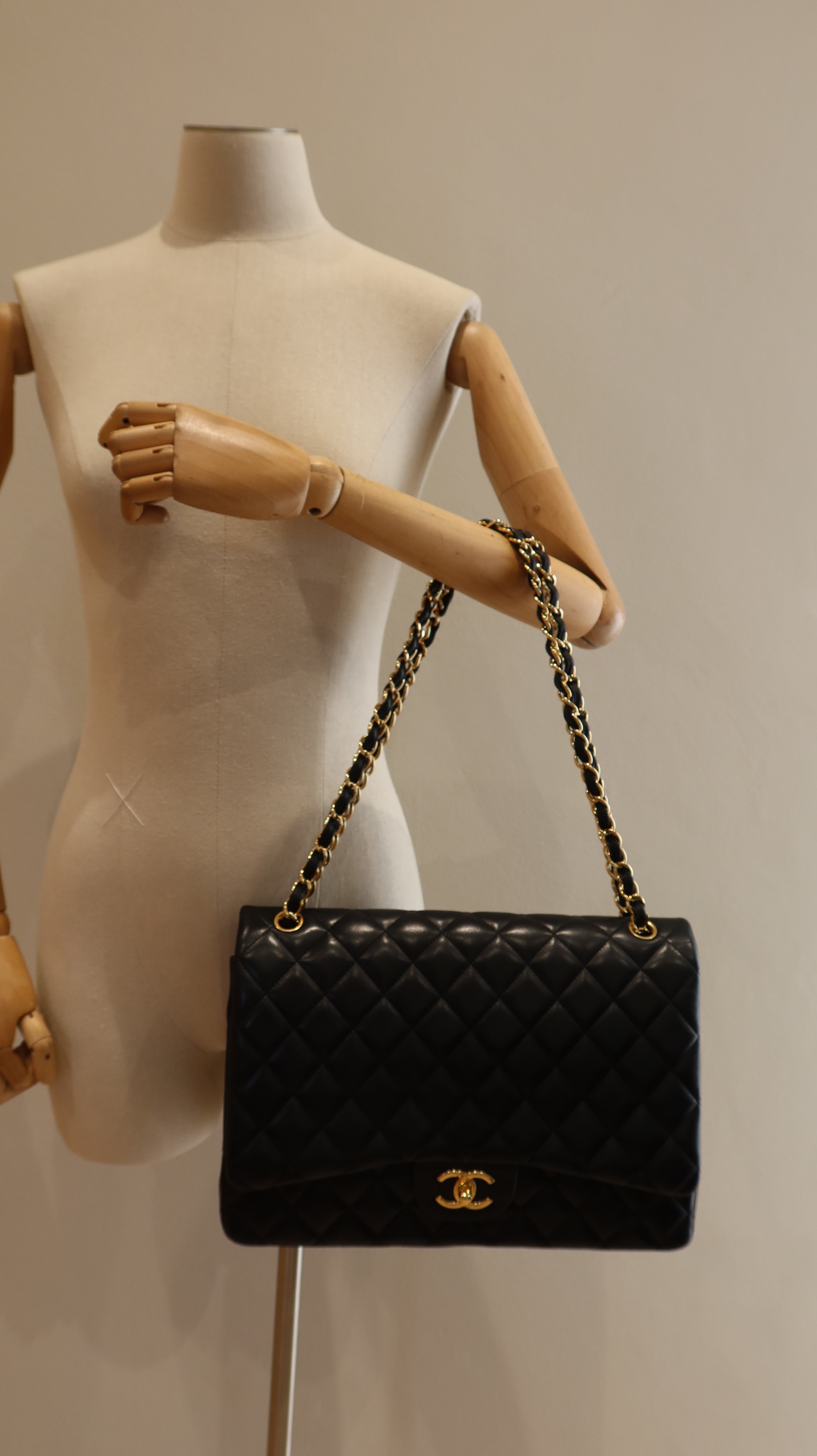 Chanel Maxi Double Flap Bag