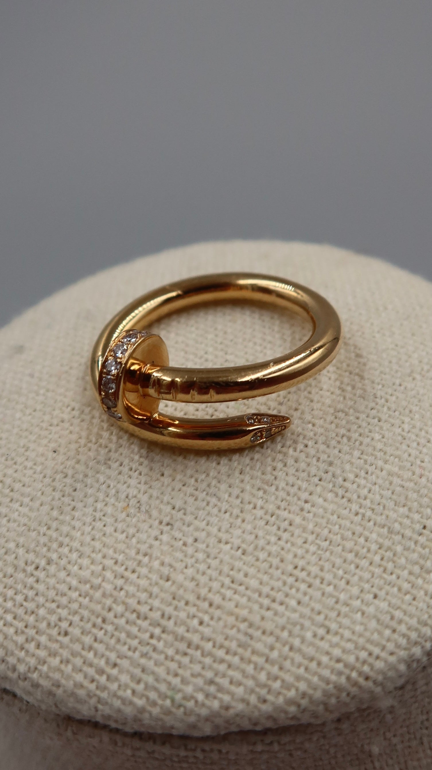 Cartier Juste Un Clou Ring (53/PG)