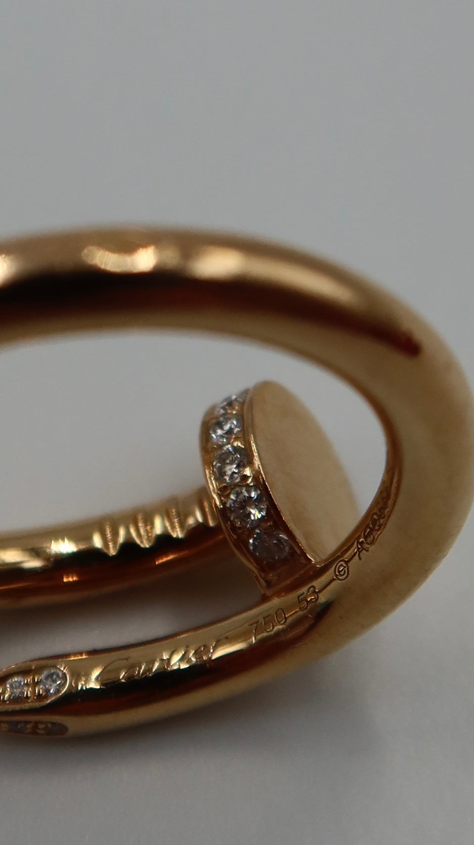 Cartier Juste Un Clou Ring (53/PG)