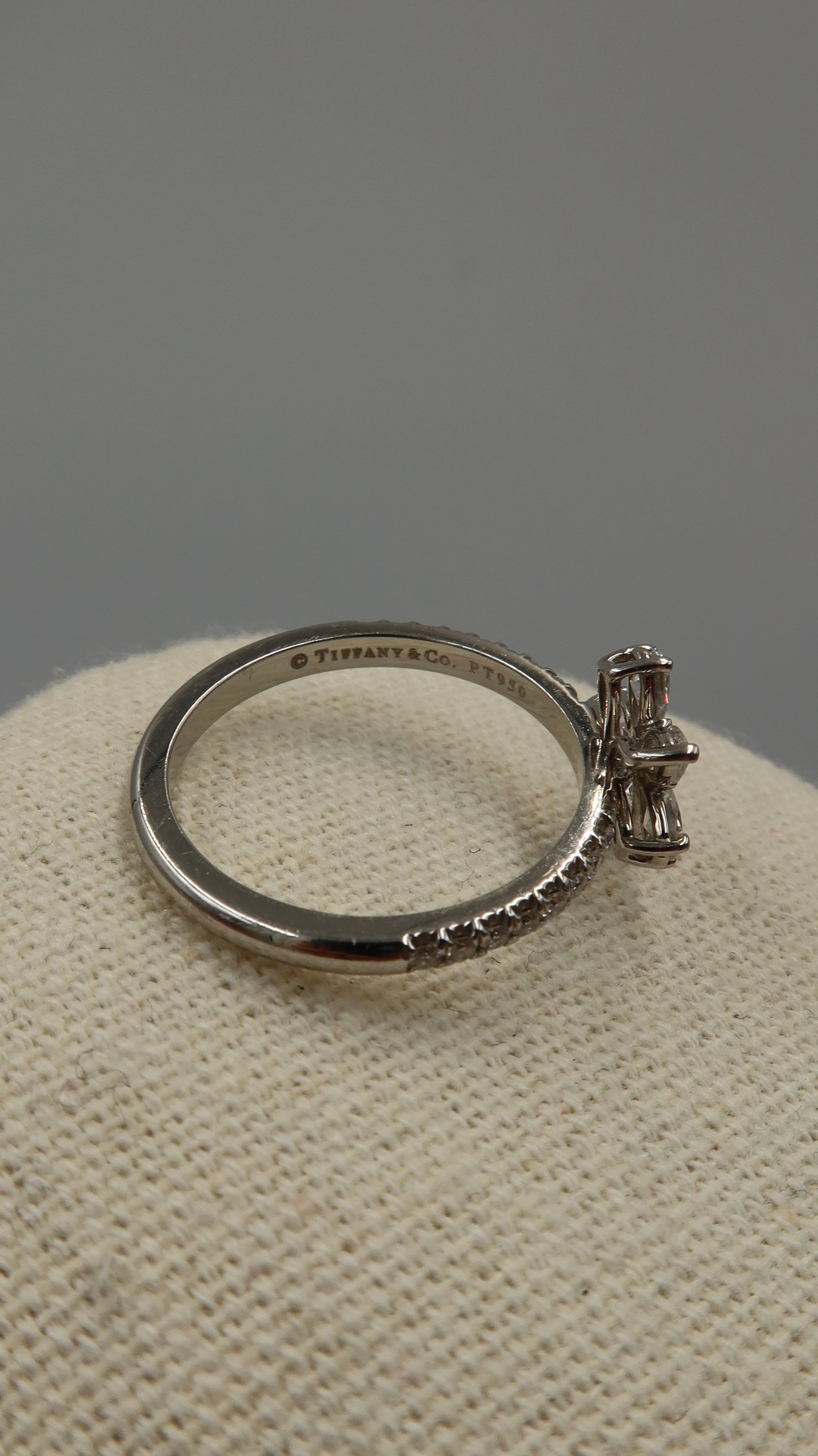 Tiffany & Co Victoria Diamond Mixed Cluster Ring (60/S)