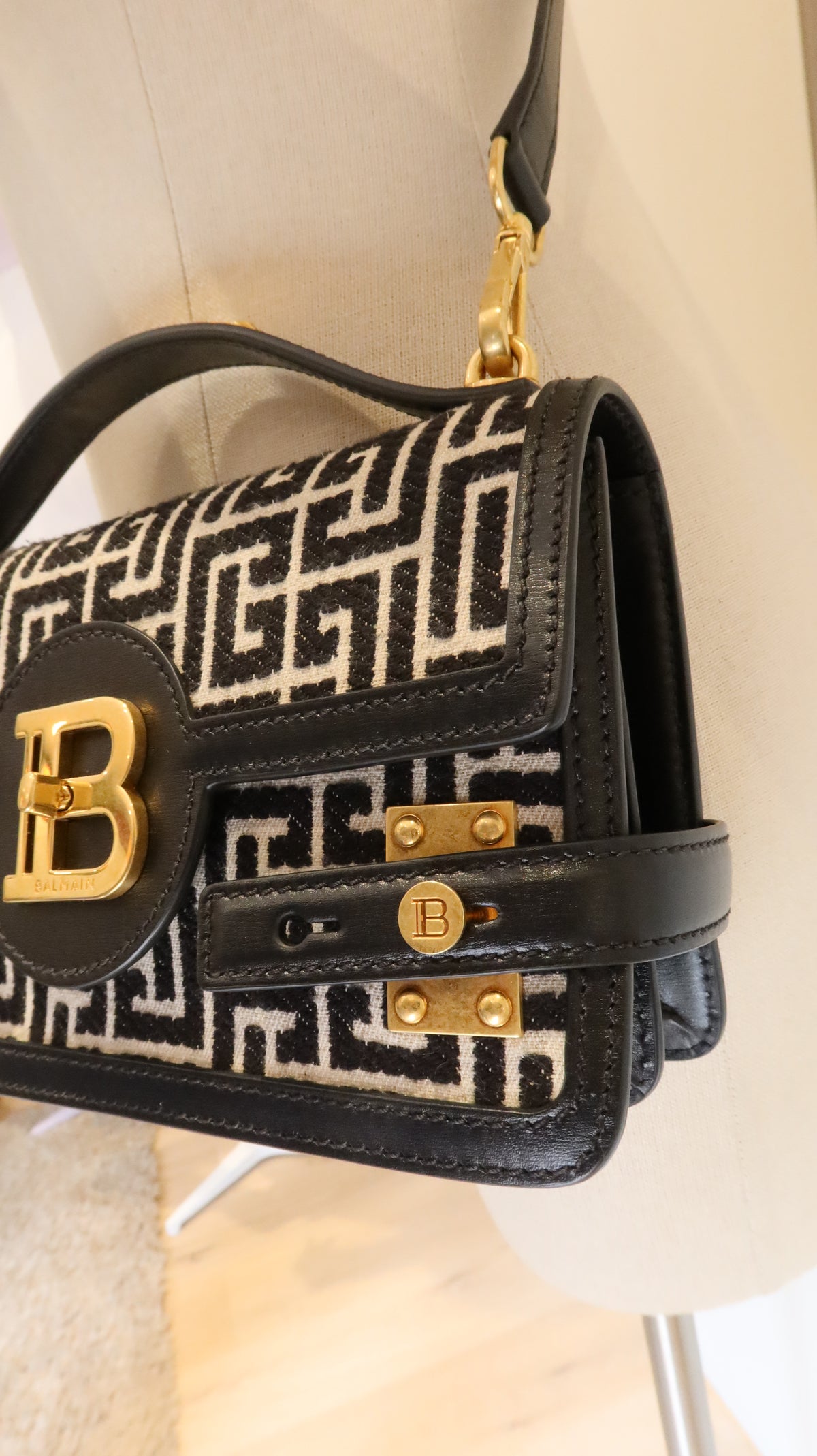 Balmain B-Buzz Shoulder Bag
