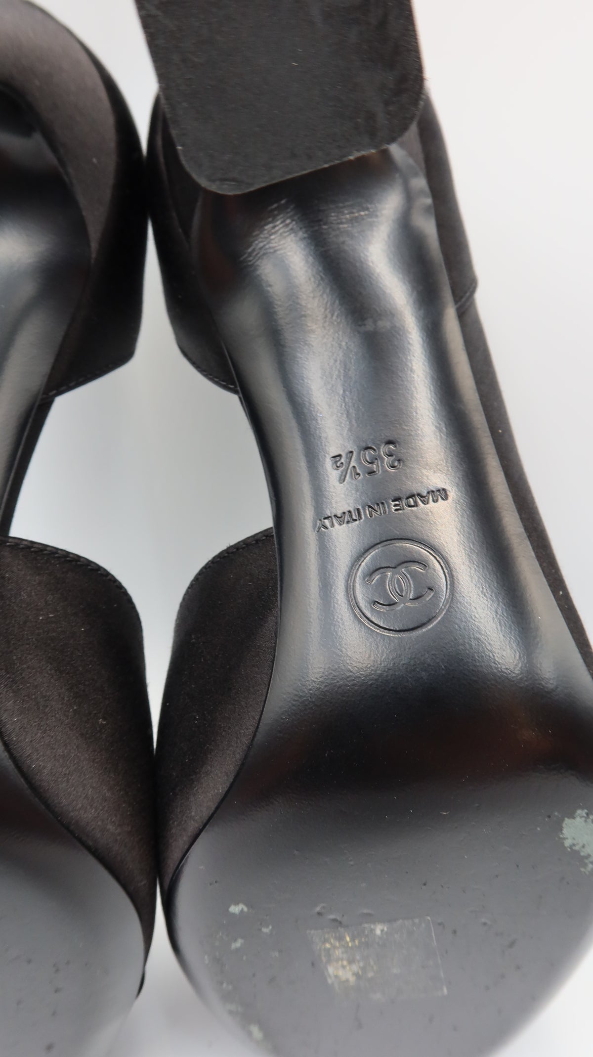 Chanel Silk Heels (EU35.5)