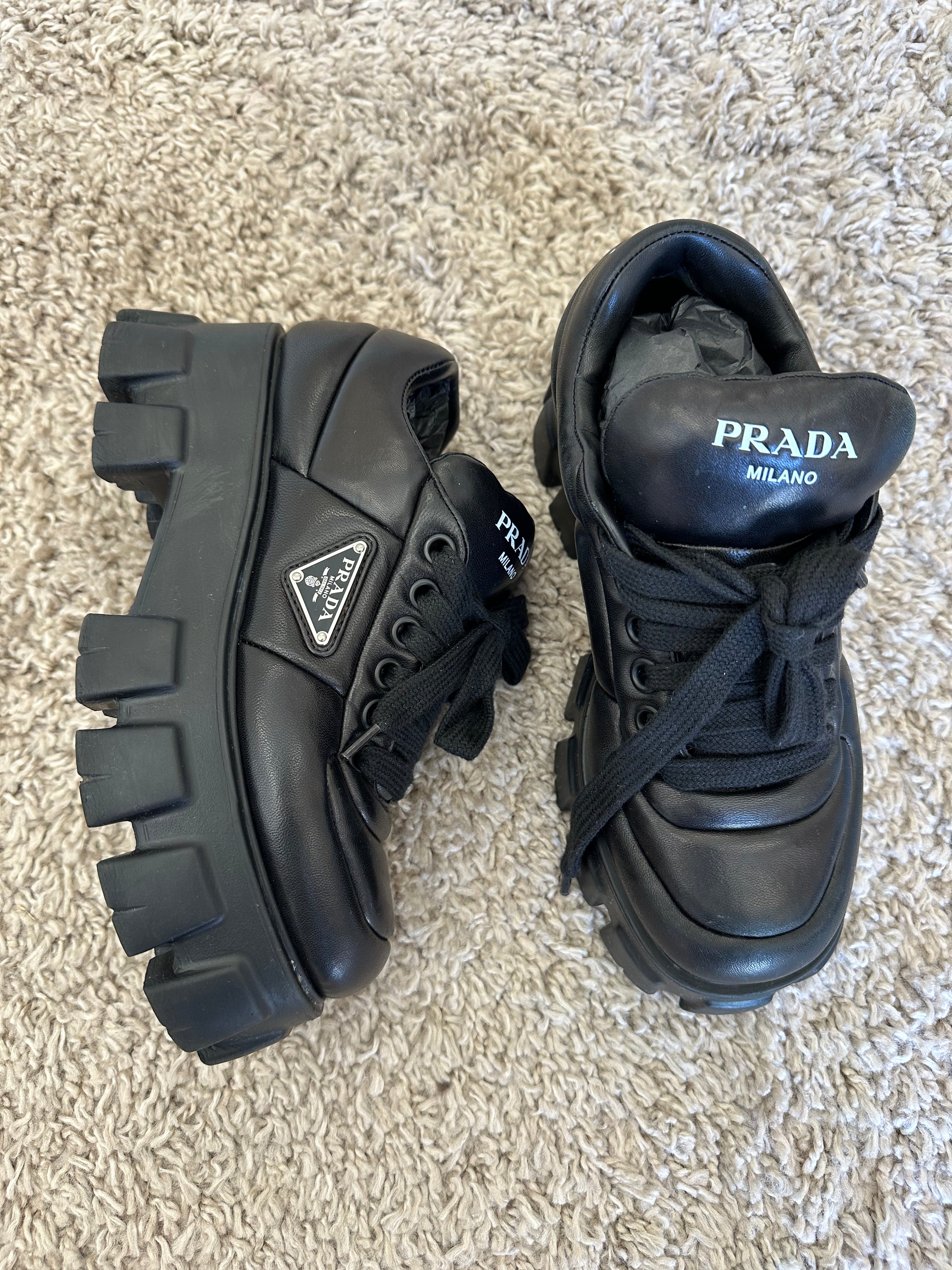 Prada Soft Lace Ups (EU37.5)