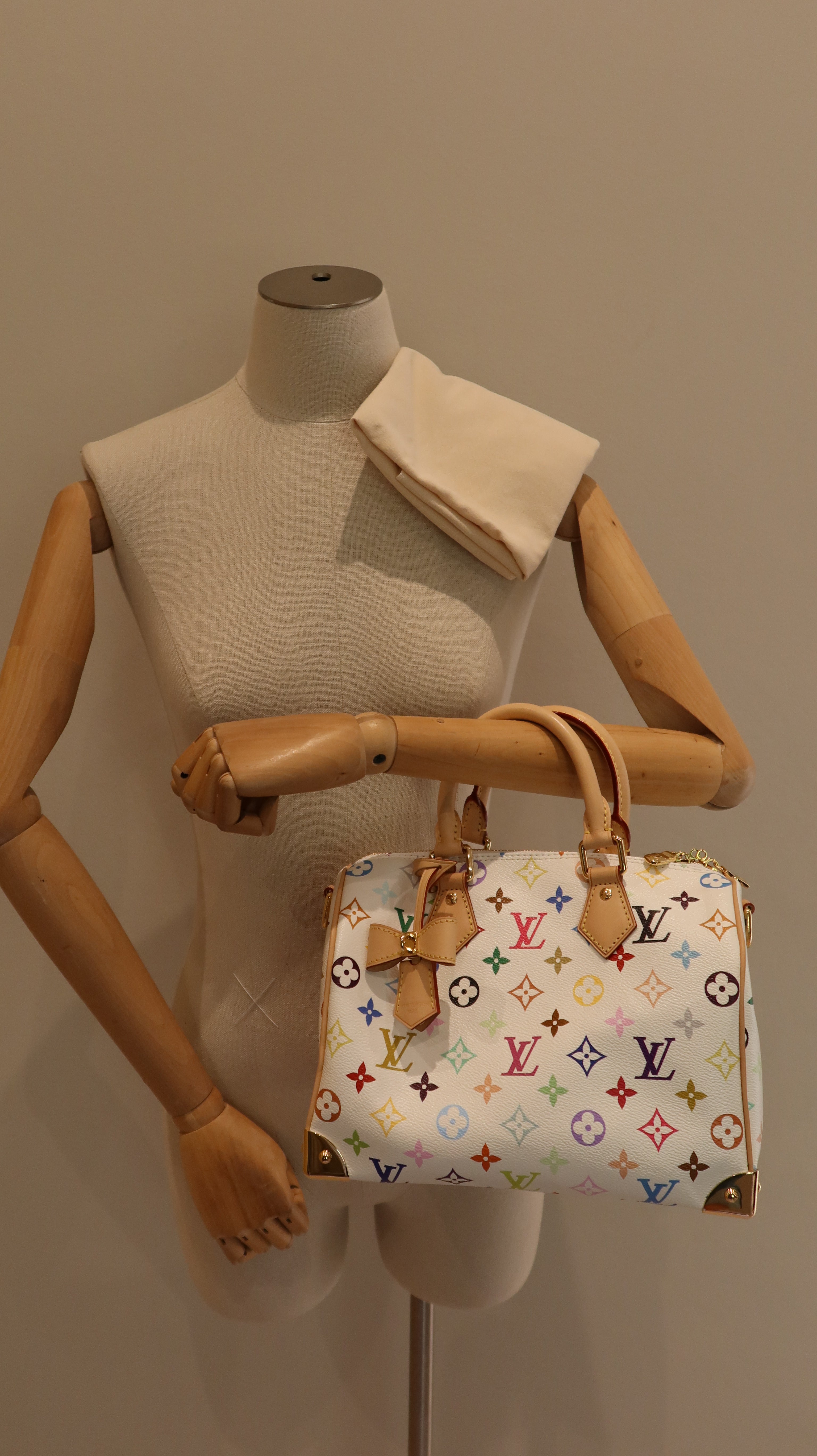 Louis Vuitton x Takashi Murakami Speedy Bandouliere 25 *Limited Edition*