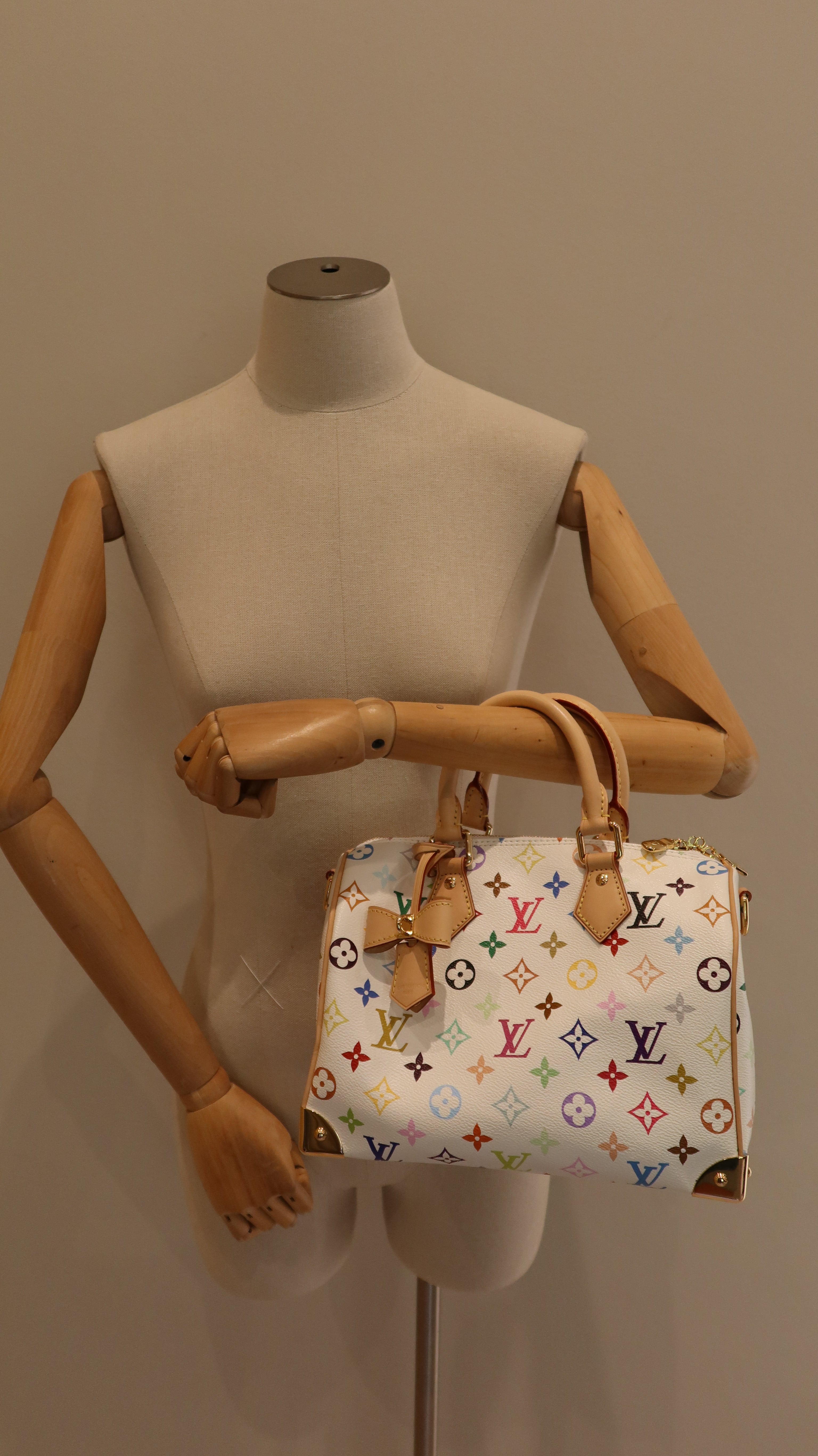 Louis Vuitton x Takashi Murakami Speedy Bandouliere 25 *Limited Edition*