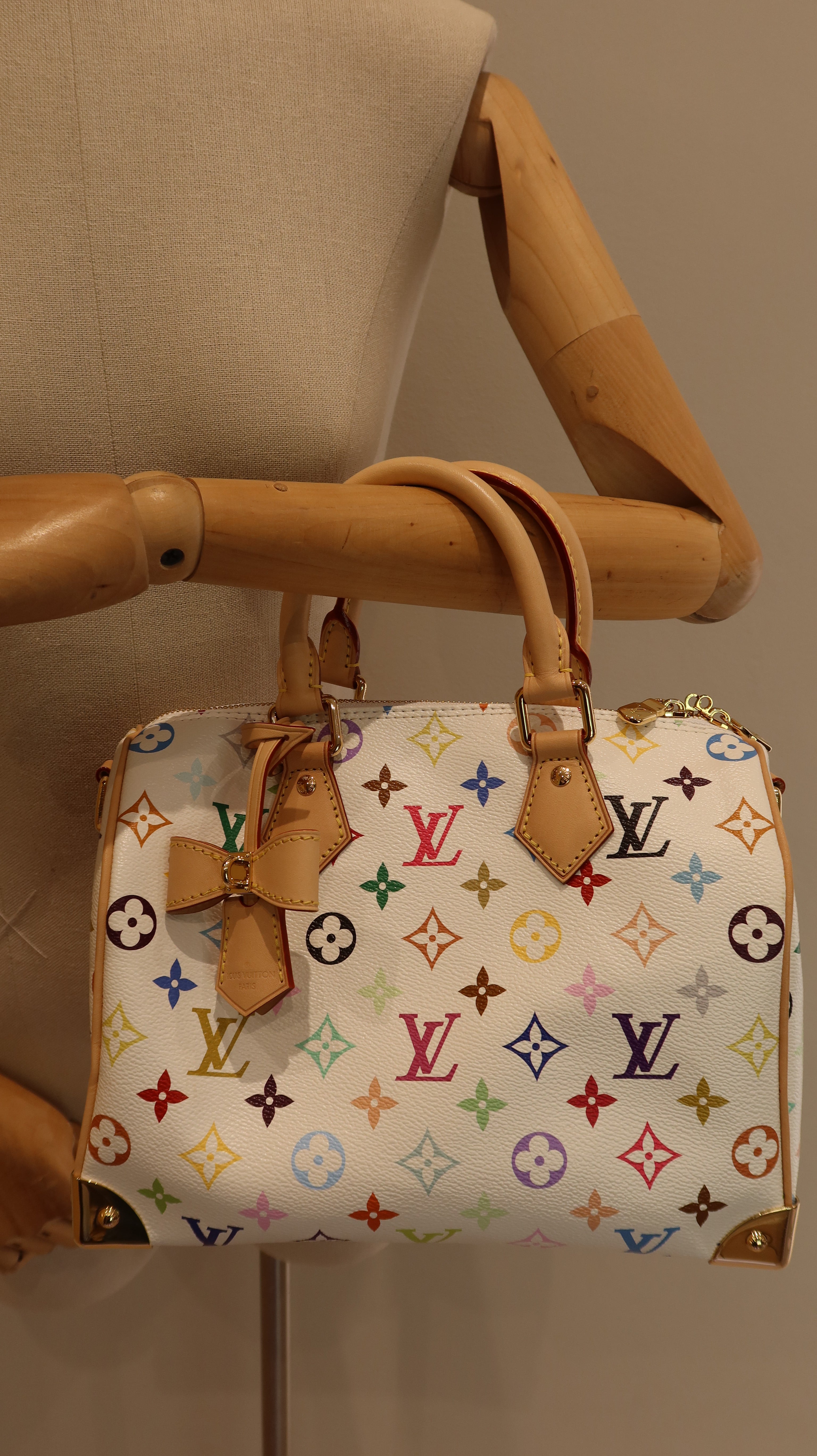 Louis Vuitton x Takashi Murakami Speedy Bandouliere 25 *Limited Edition*