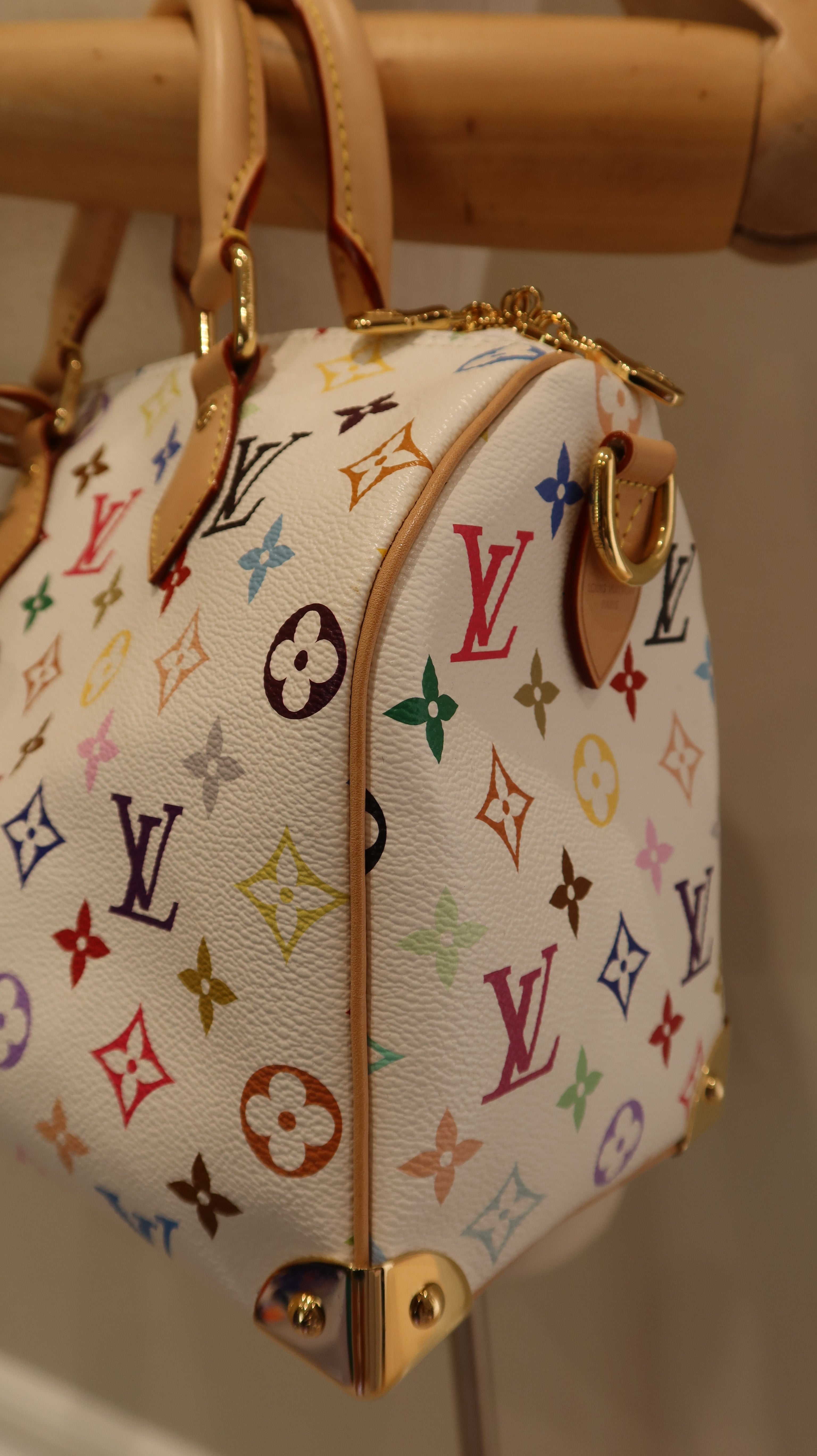 Louis Vuitton x Takashi Murakami Speedy Bandouliere 25 *Limited Edition*