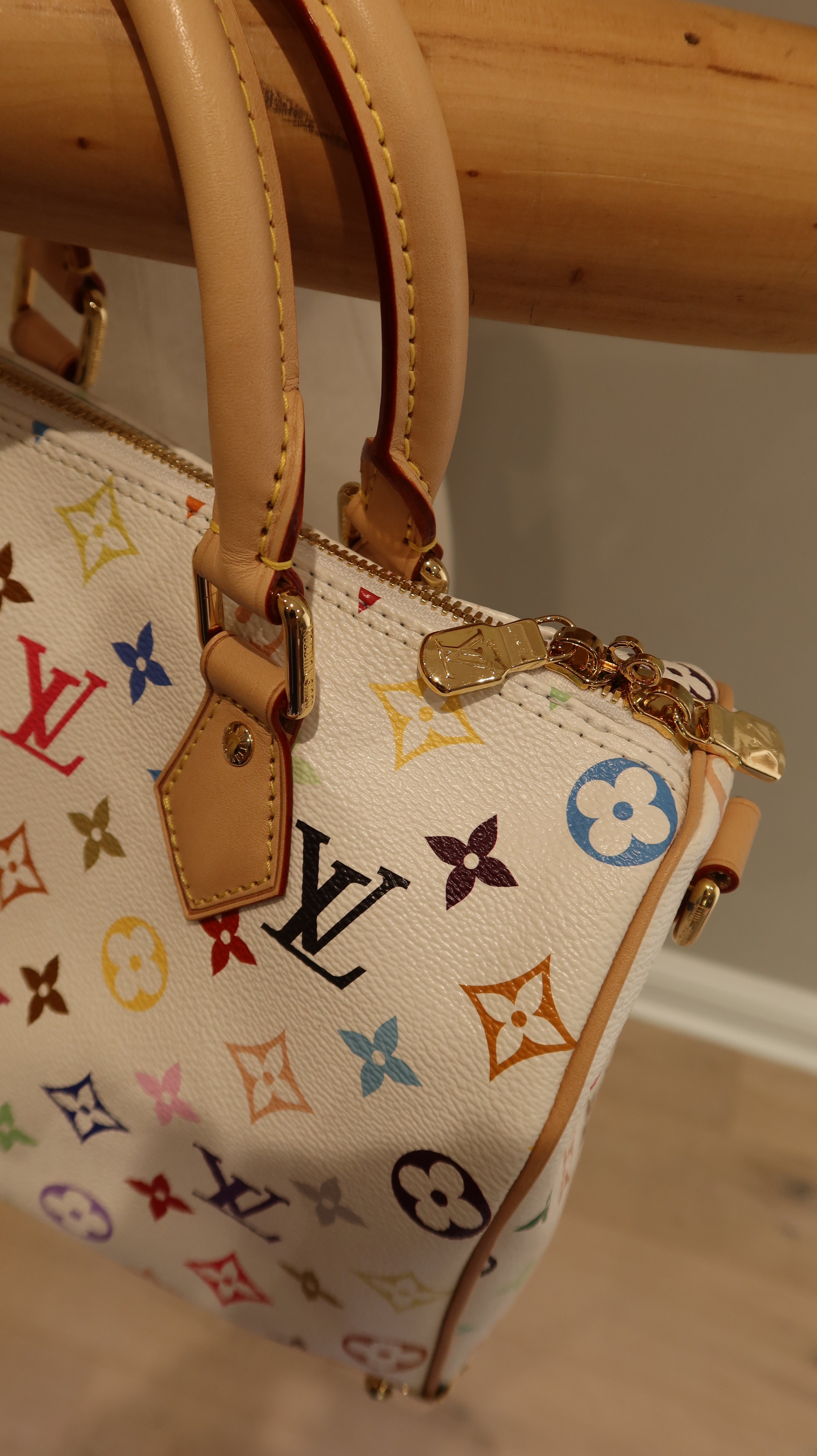 Louis Vuitton x Takashi Murakami Speedy Bandouliere 25 *Limited Edition*