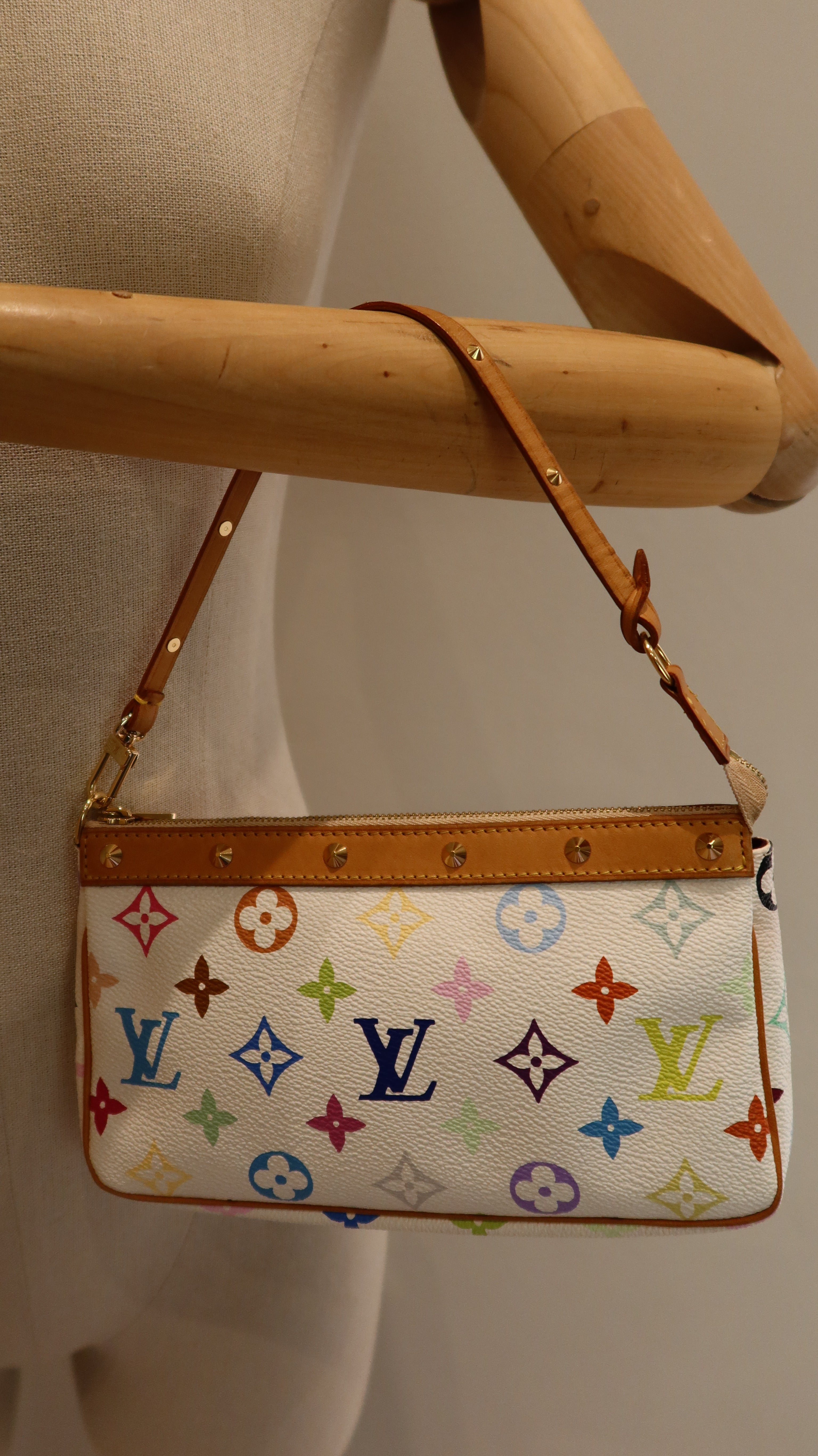 Louis Vuitton x Takashi Murakami Pochette Accessoires *Vintage*