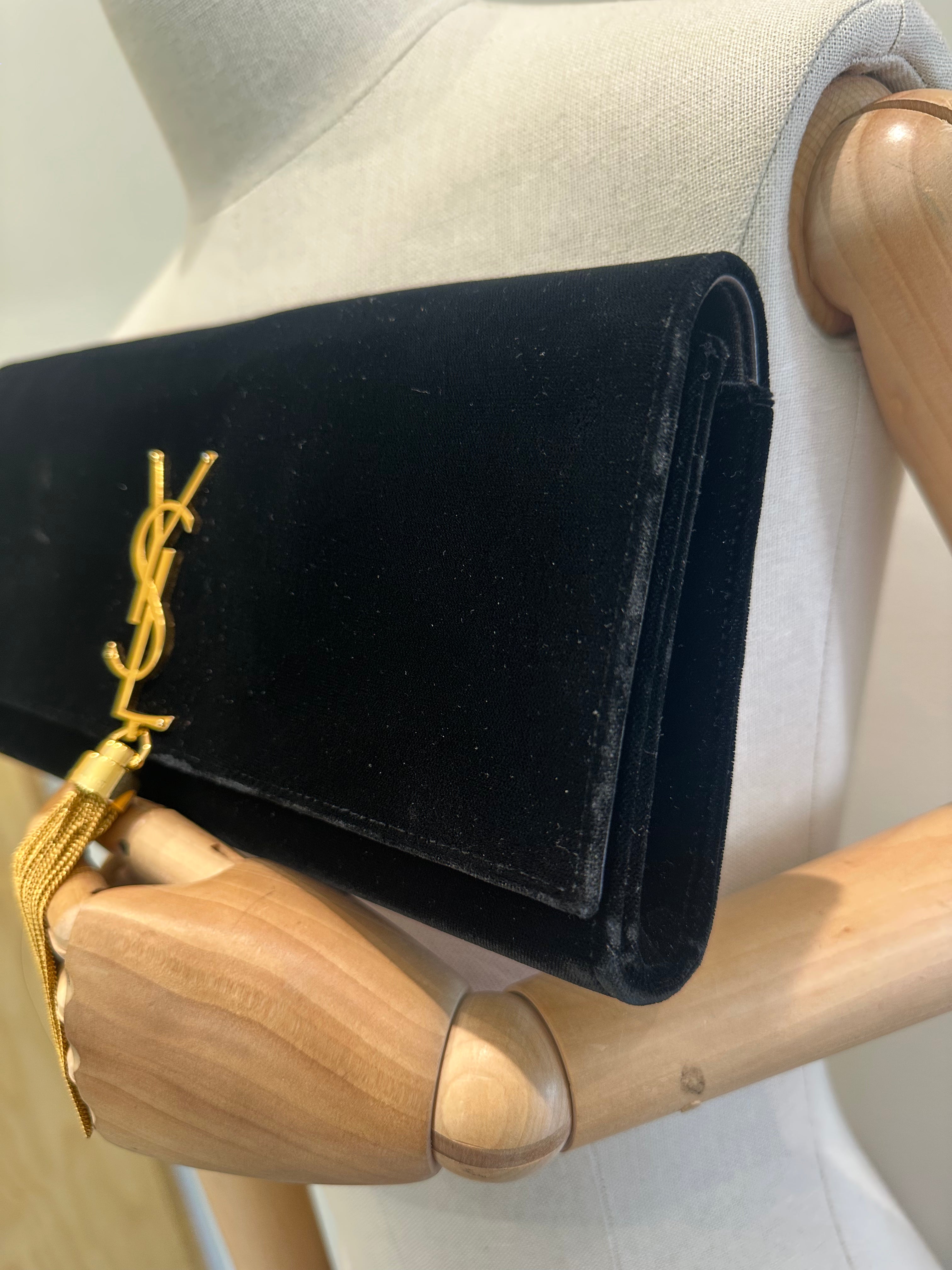 Saint Laurent Tassel Clutch