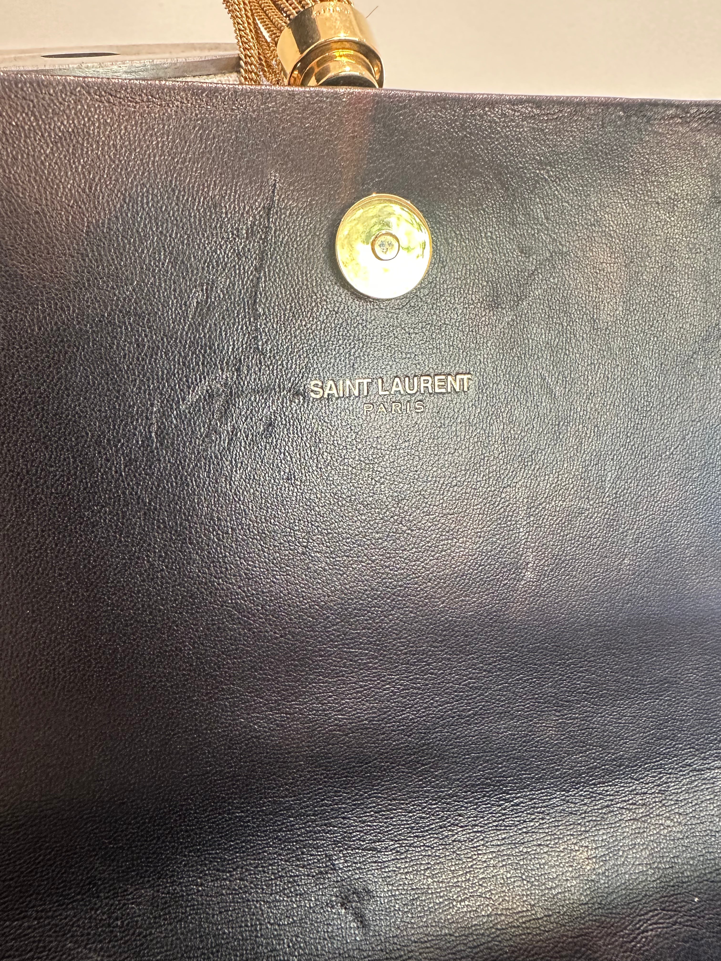 Saint Laurent Tassel Clutch