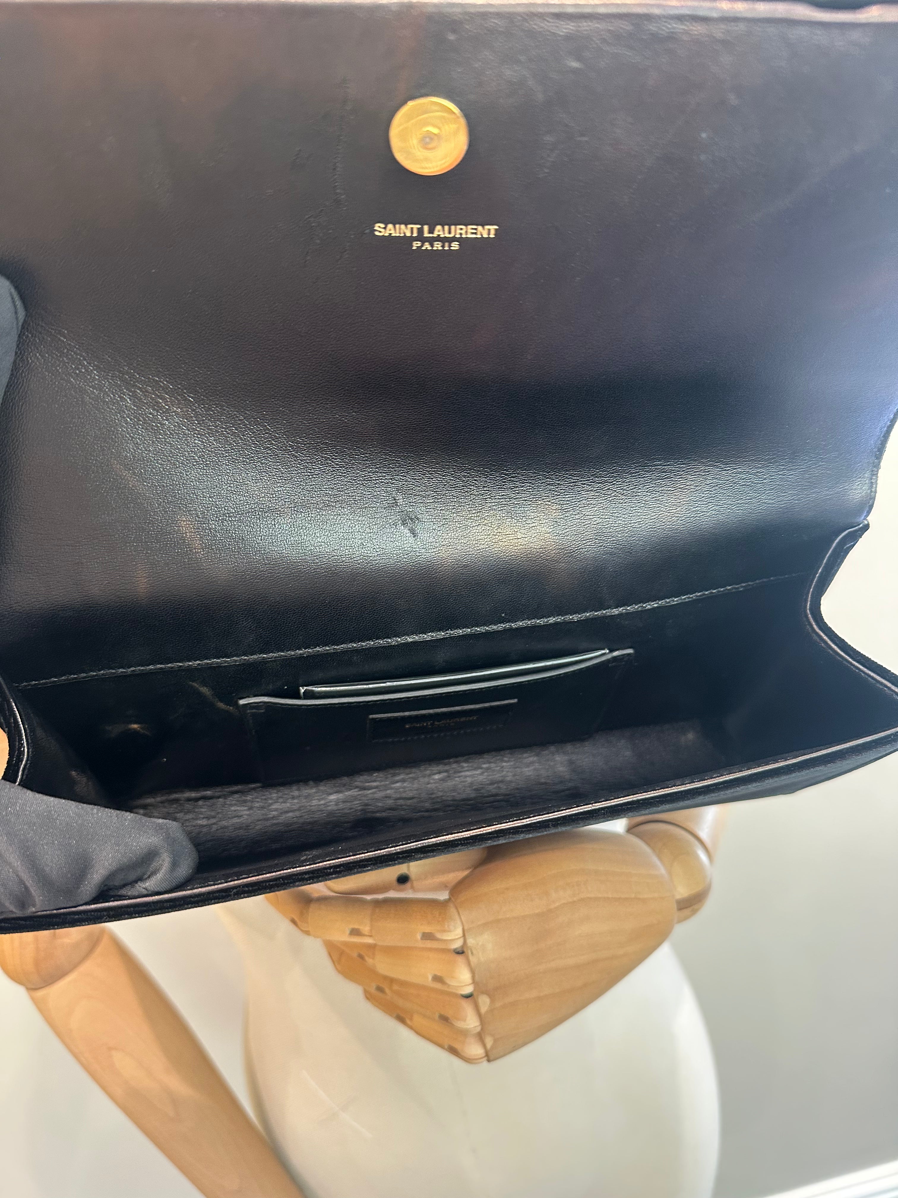 Saint Laurent Tassel Clutch