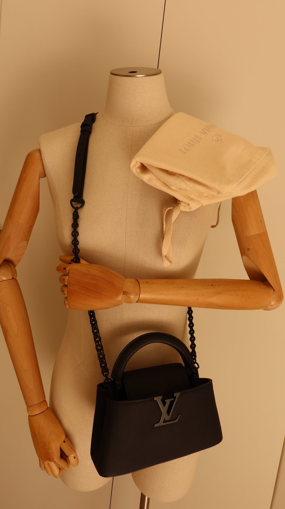 Louis Vuitton Capucines East-West Mini Bag