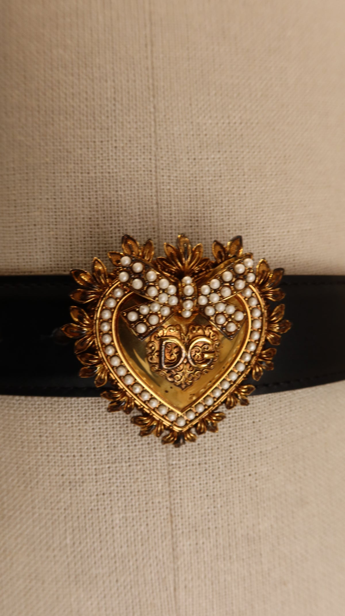 Dolce & Gabbana Devotion Belt (80/32)