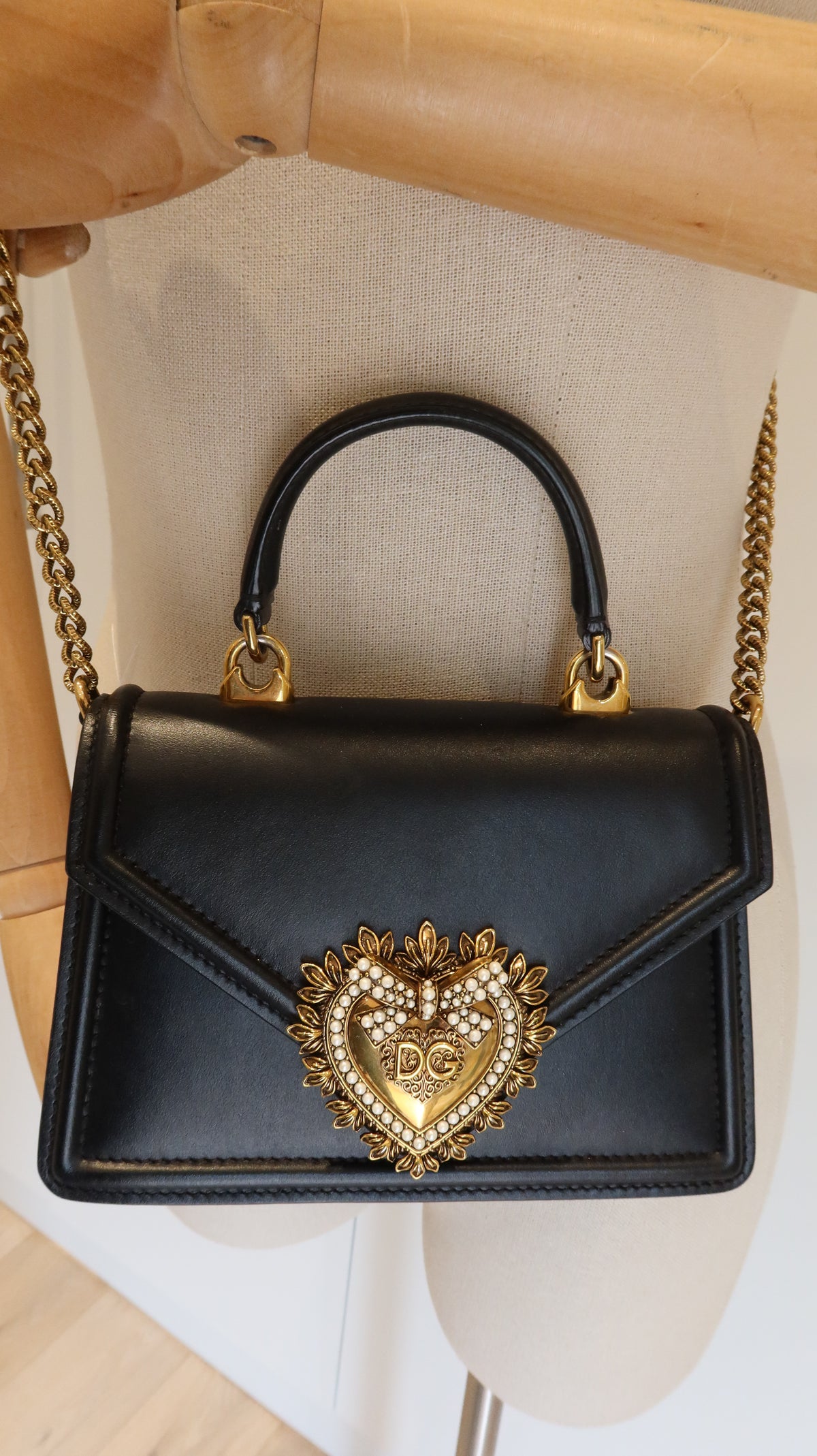 Dolce & Gabbana Devotion Top Handle Bag