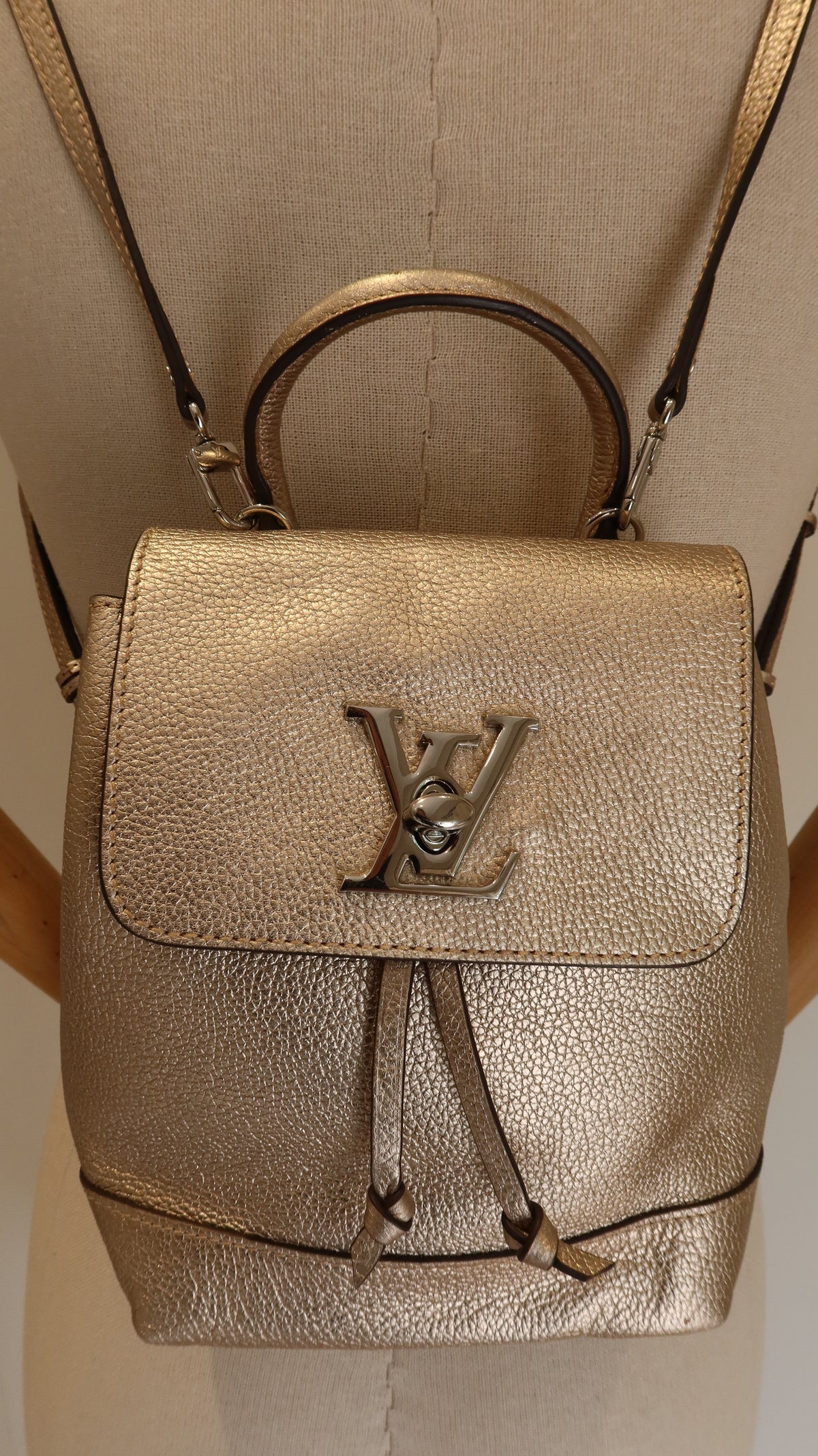 Louis Vuitton LockMe Mini Backpack