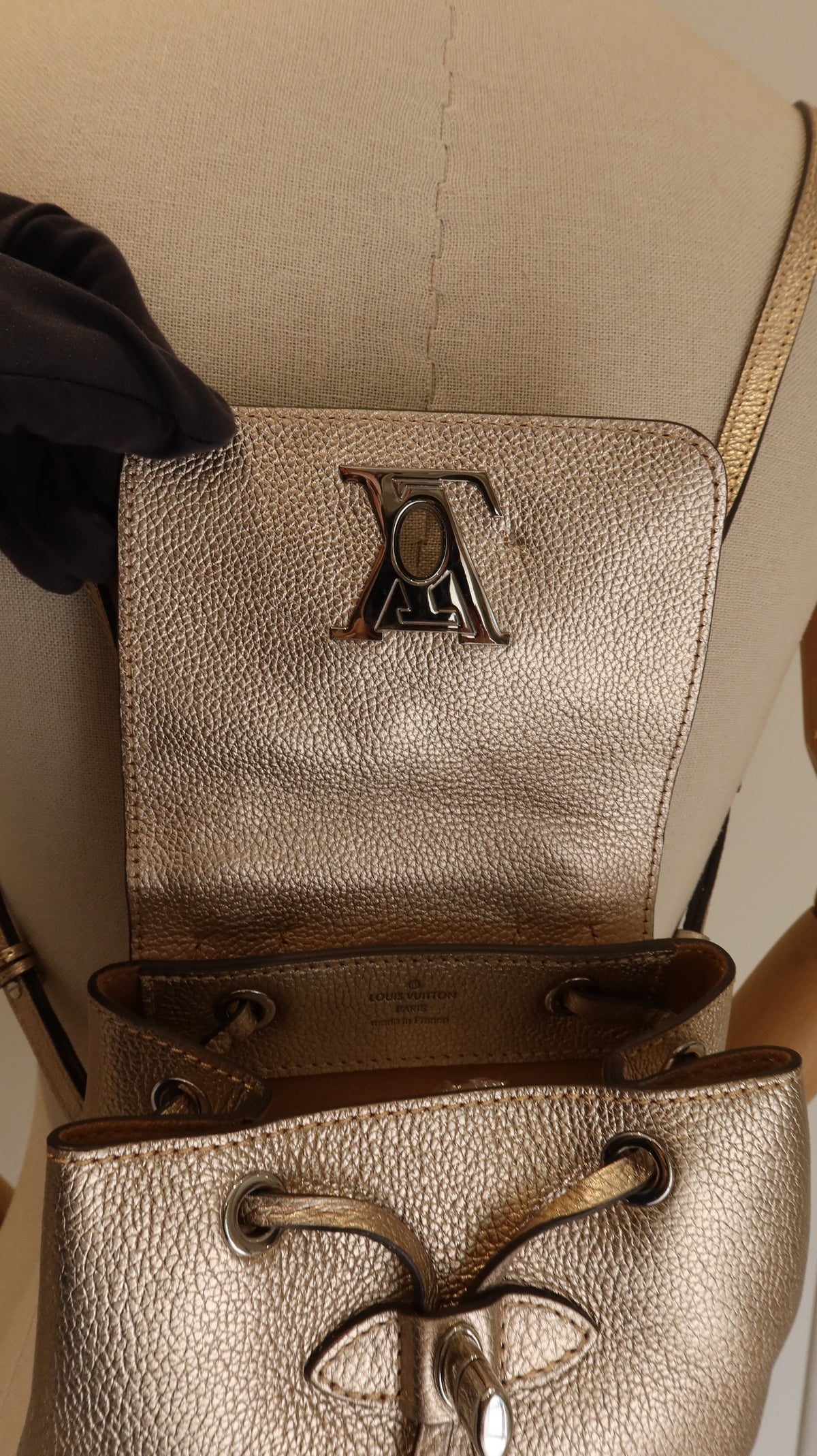 Louis Vuitton LockMe Mini Backpack