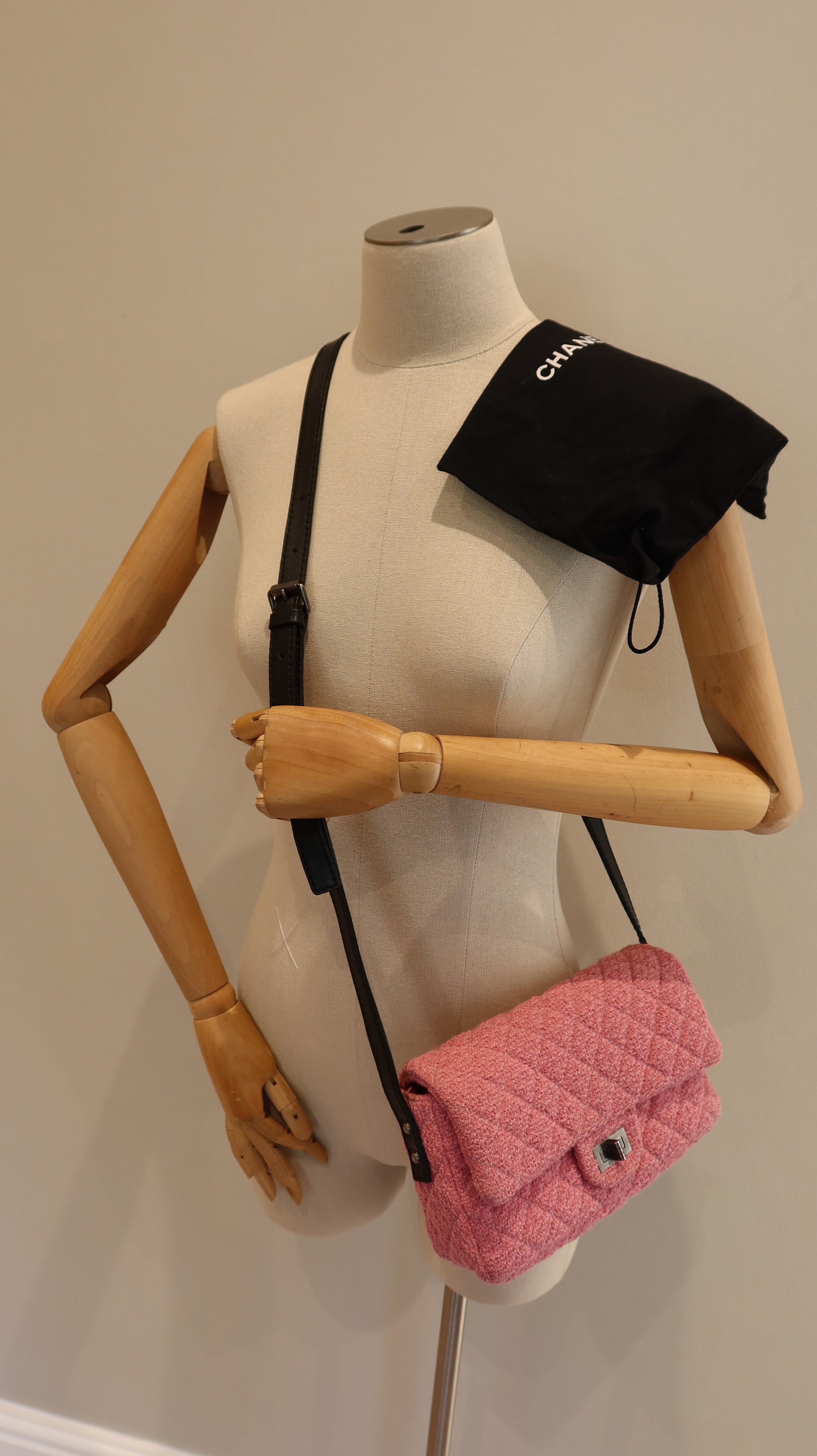 Chanel Tweed Mademoiselle Lock Crossbody