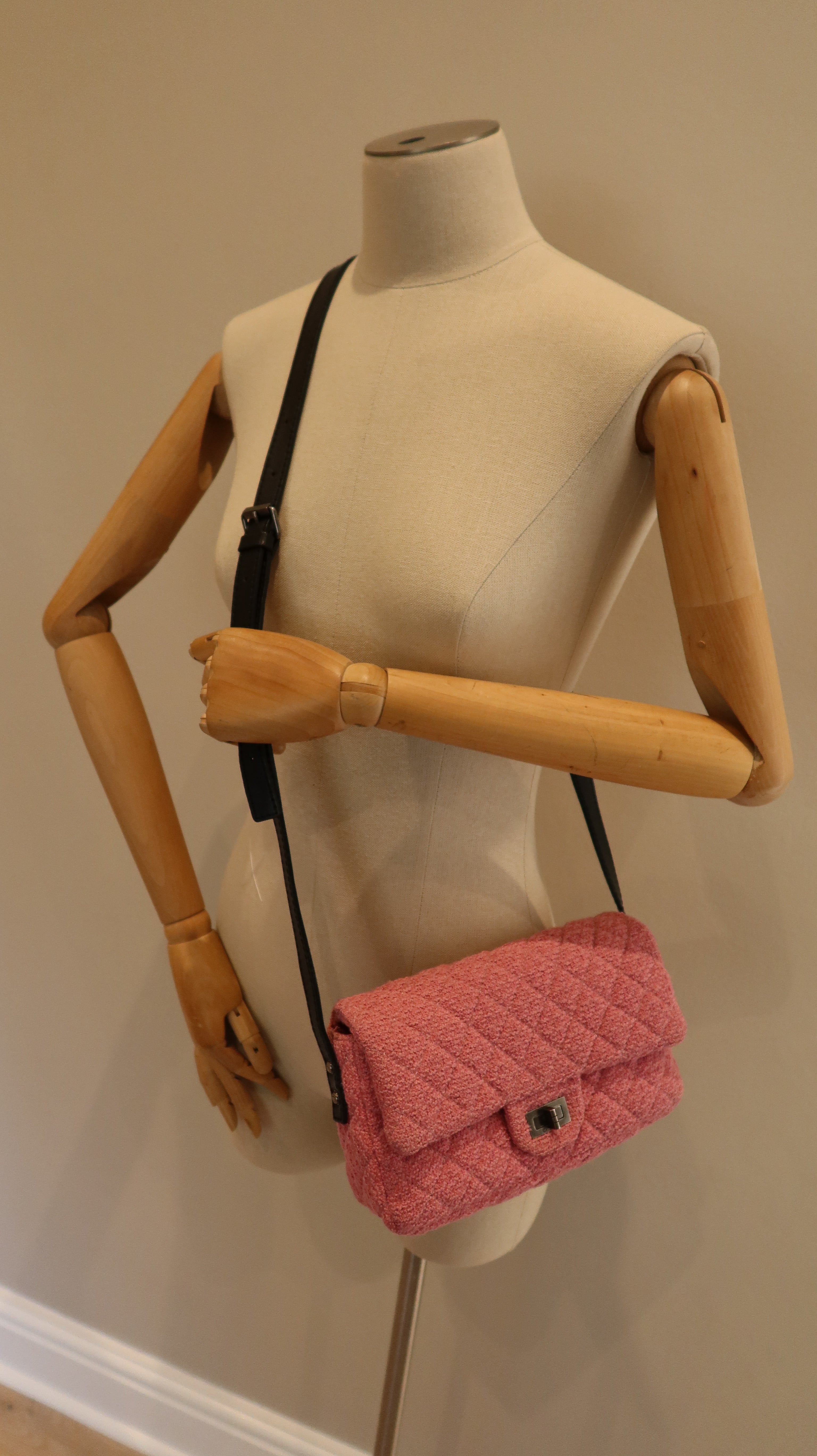 Chanel Tweed Mademoiselle Lock Crossbody
