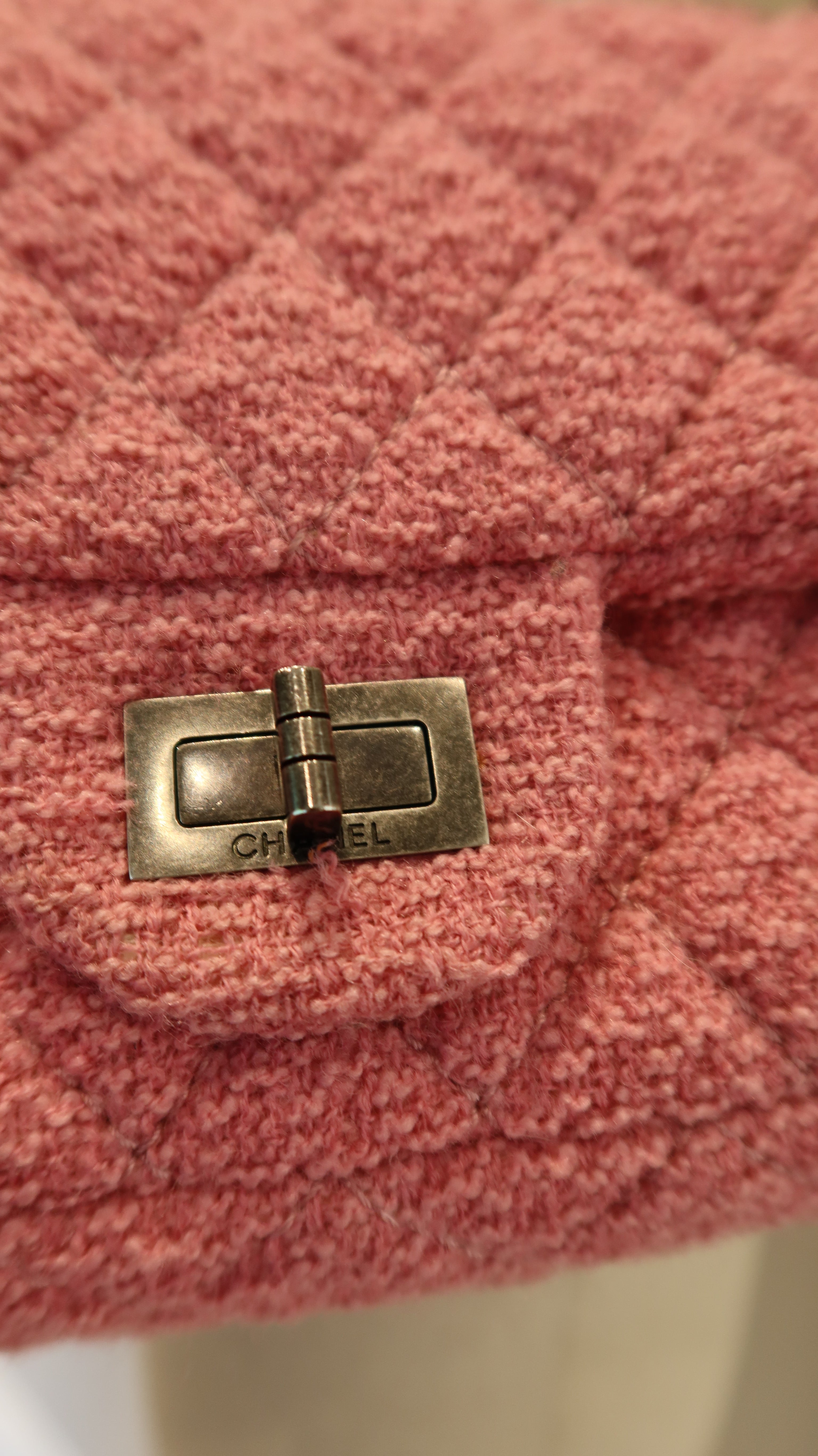 Chanel Tweed Mademoiselle Lock Crossbody