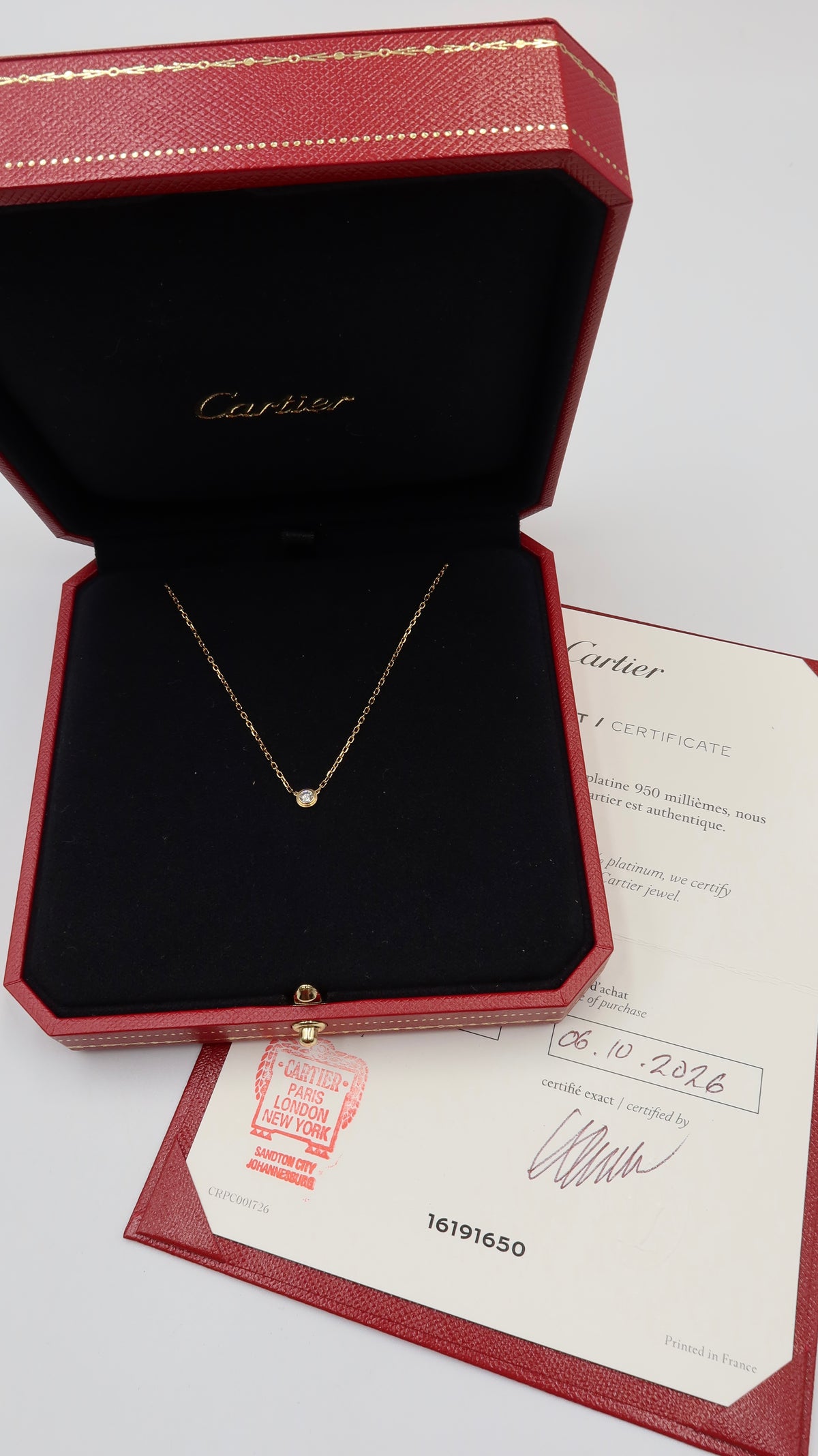 Cartier D'Amour Pendant (YG)